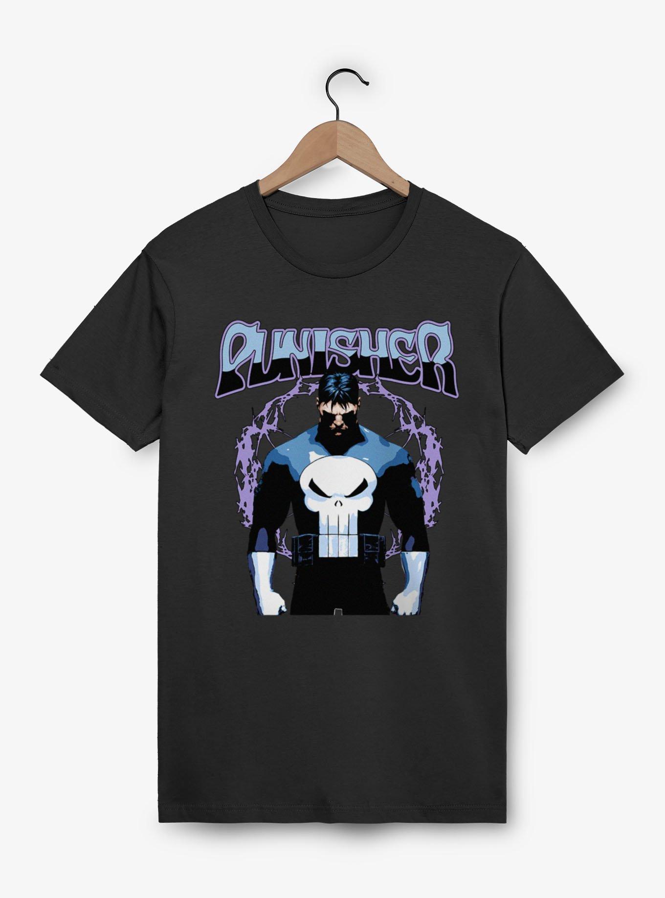 Marvel Punisher Purple Circle T-Shirt, , hi-res