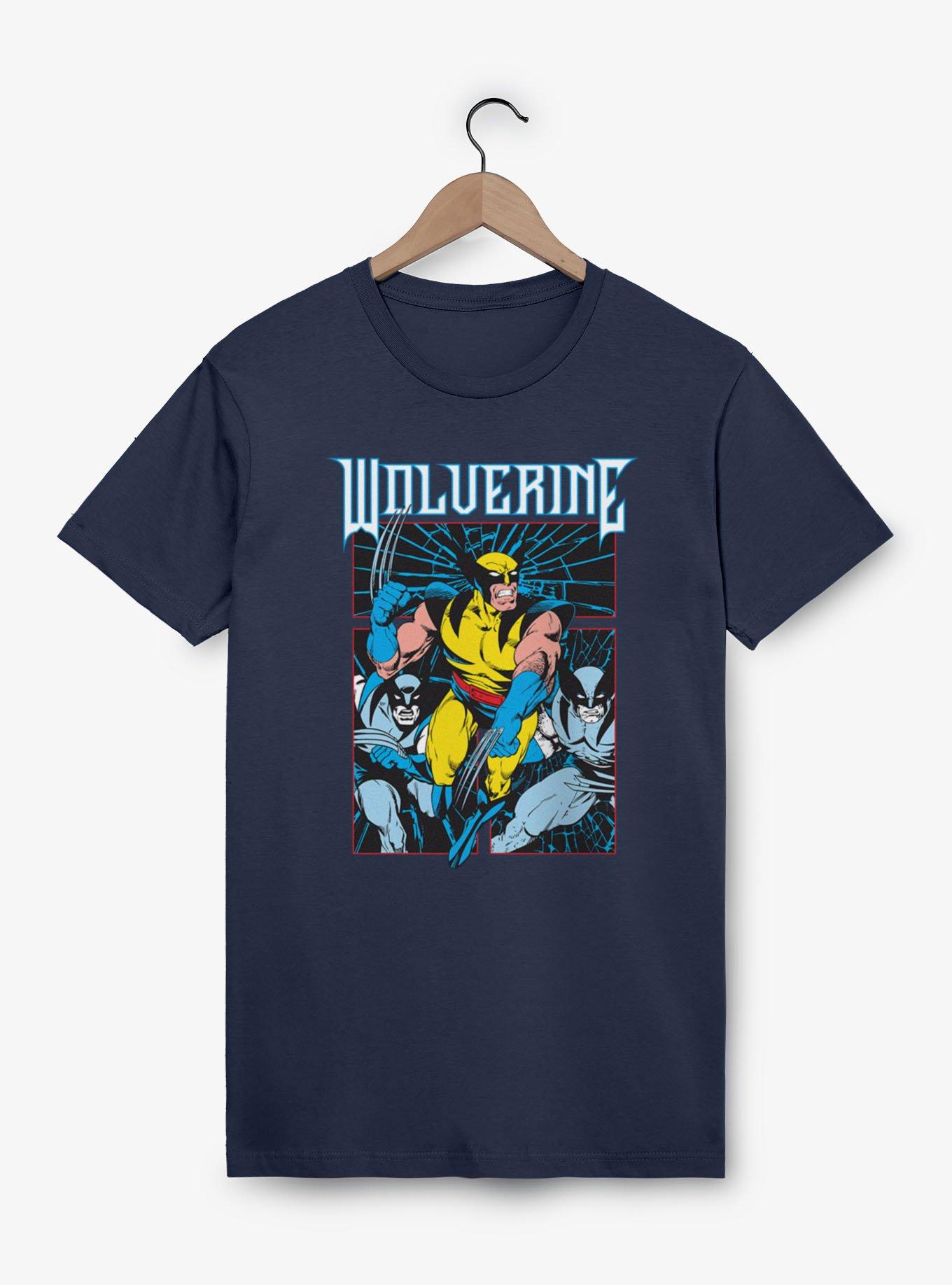 Marvel X-Men Comics Wolverine Mirror Smash T-Shirt