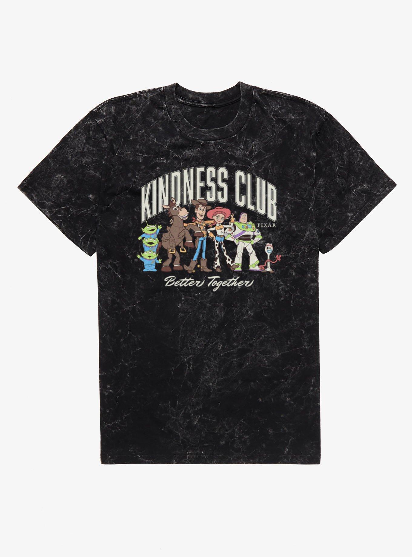 Disney Pixar Toy Story 4 Kindness Club Mineral Wash T-Shirt, , hi-res