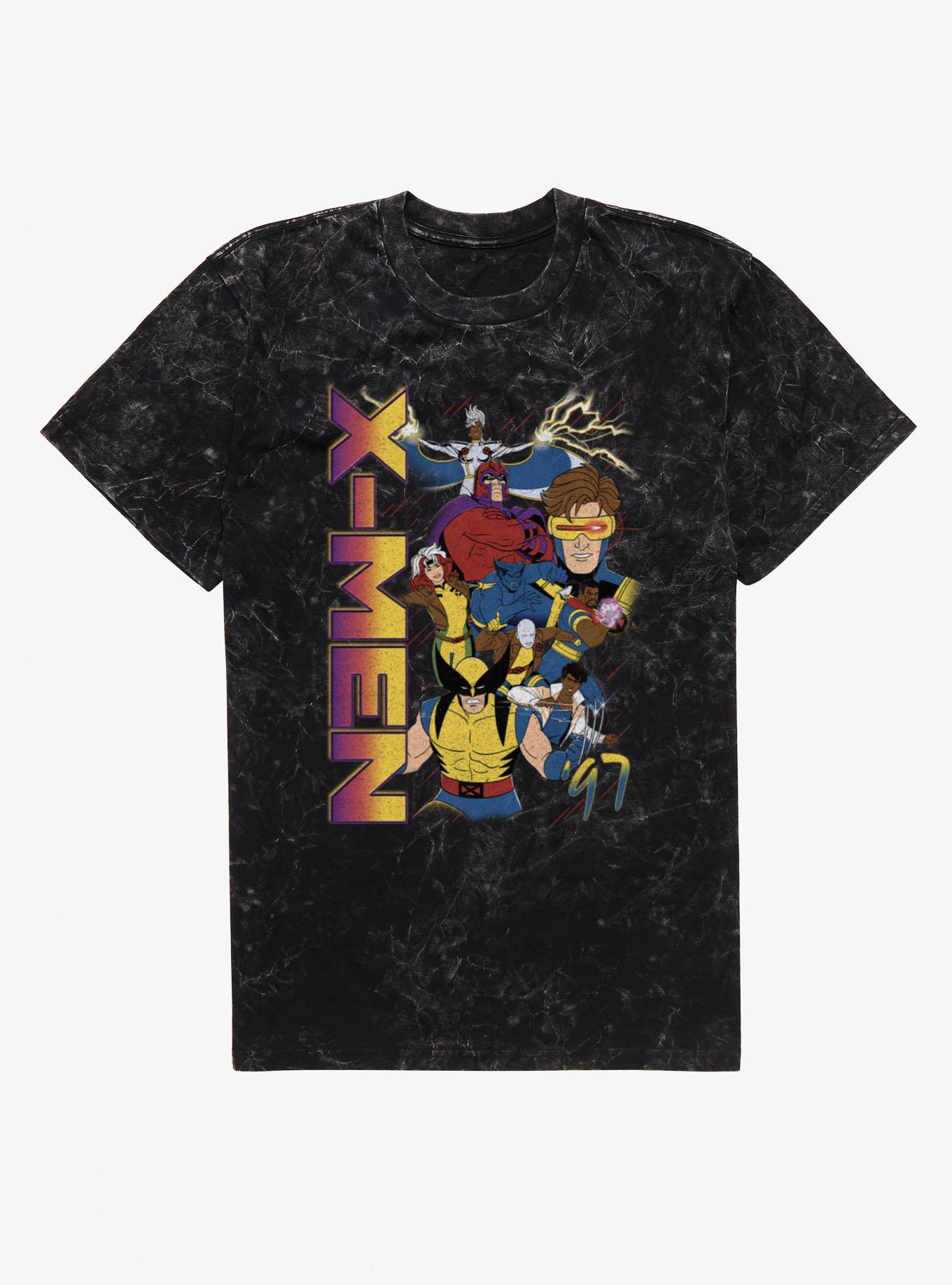 Marvel X-Men 97 Group Up Mineral Wash T-Shirt, , hi-res