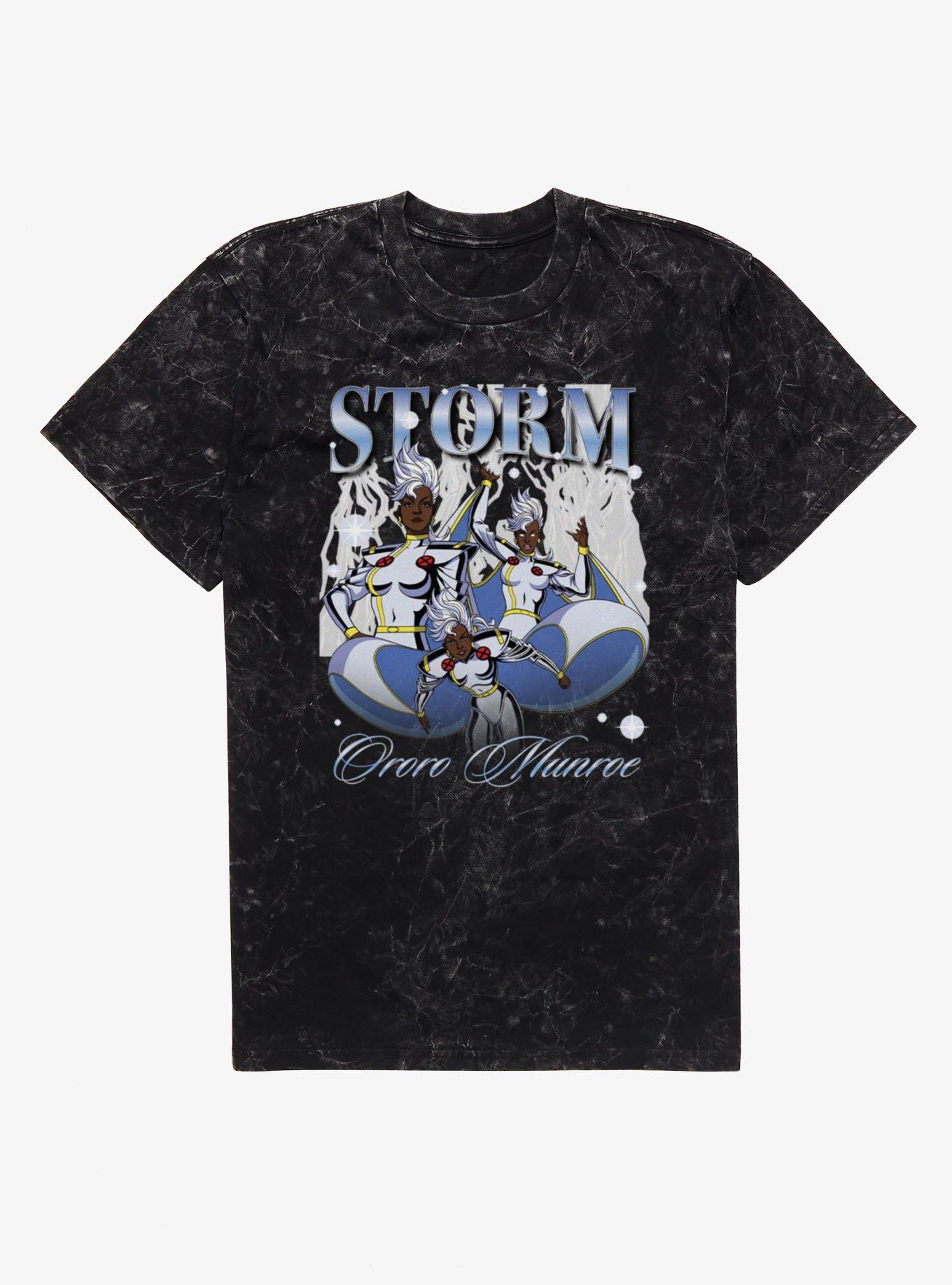 Marvel X-Men 97 Ororo Storm Munroe Collage Mineral Wash T-Shirt, , hi-res