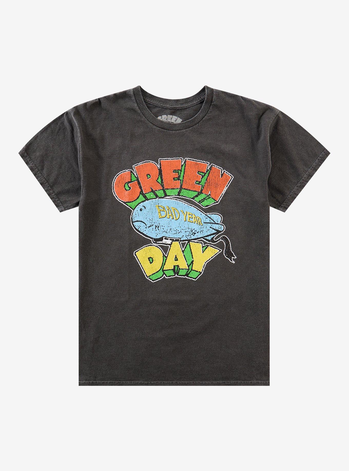 Green Day Blimp Pigment-Dye T-Shirt