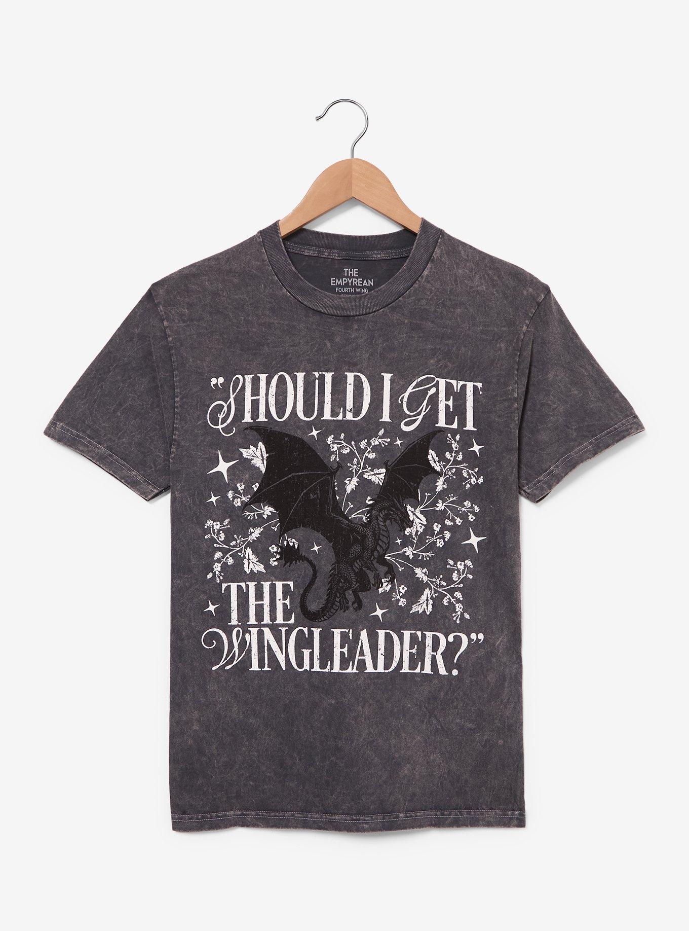 Fourth Wing Should I Get the Wingleader T-Shirt - BoxLunch Exclusive, , hi-res