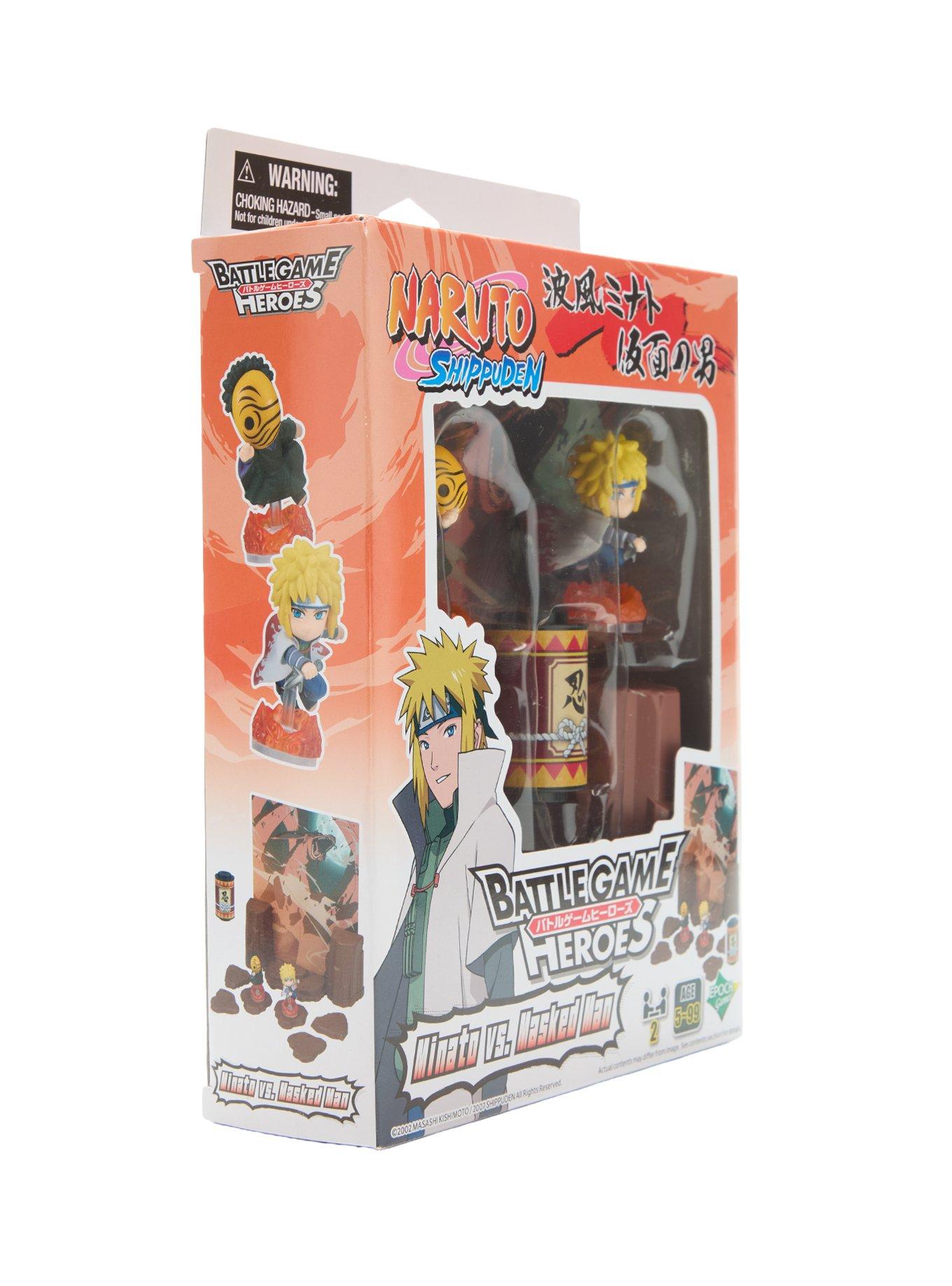 Naruto Shippuden Battle Game Heroes Minato Vs. Masked Man Board Game, , hi-res