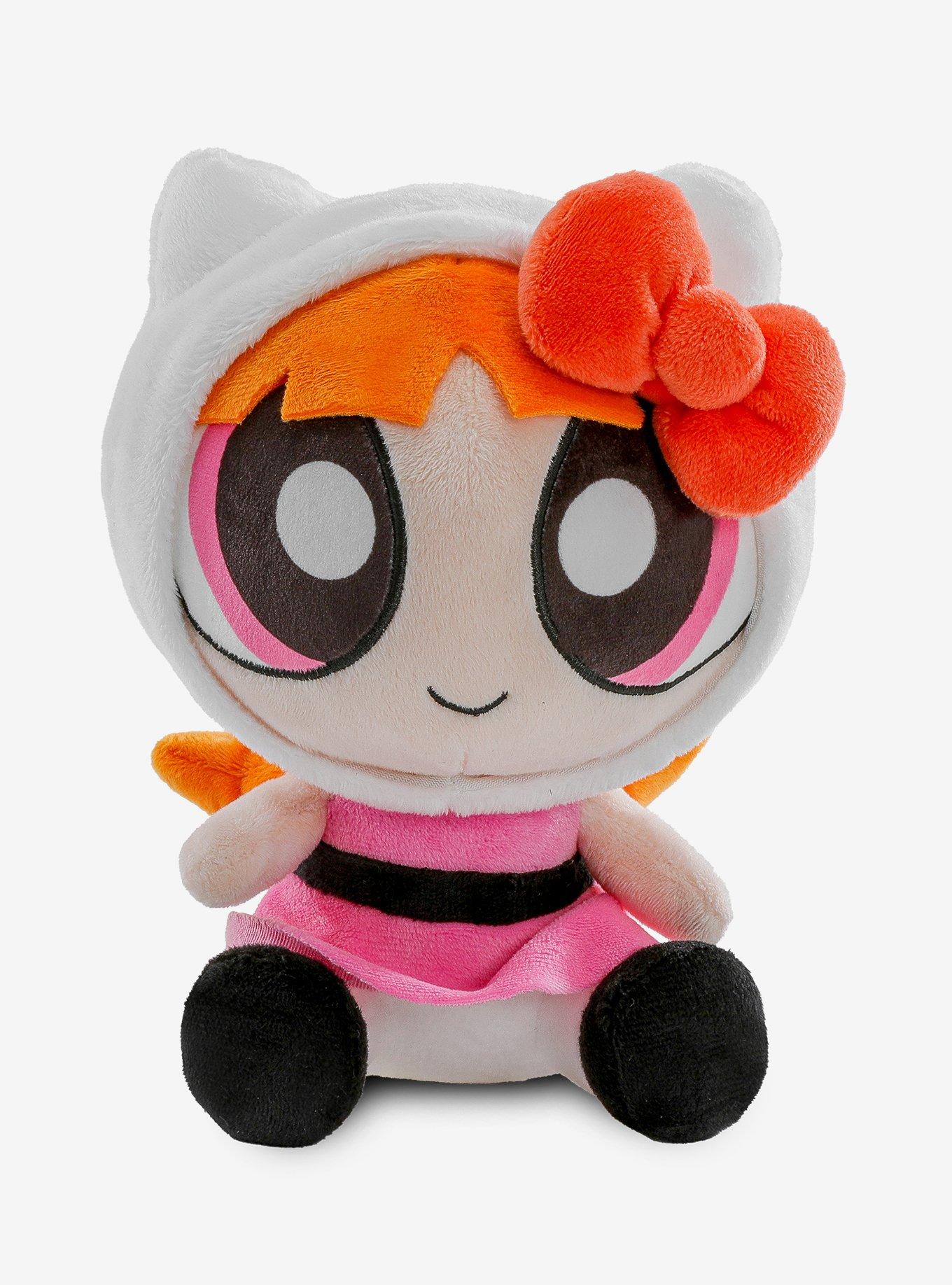 Kidrobot Hello Kitty And Friends X The Powerpuff Girls Blossom As Hello Kitty Phunny Plush, , hi-res