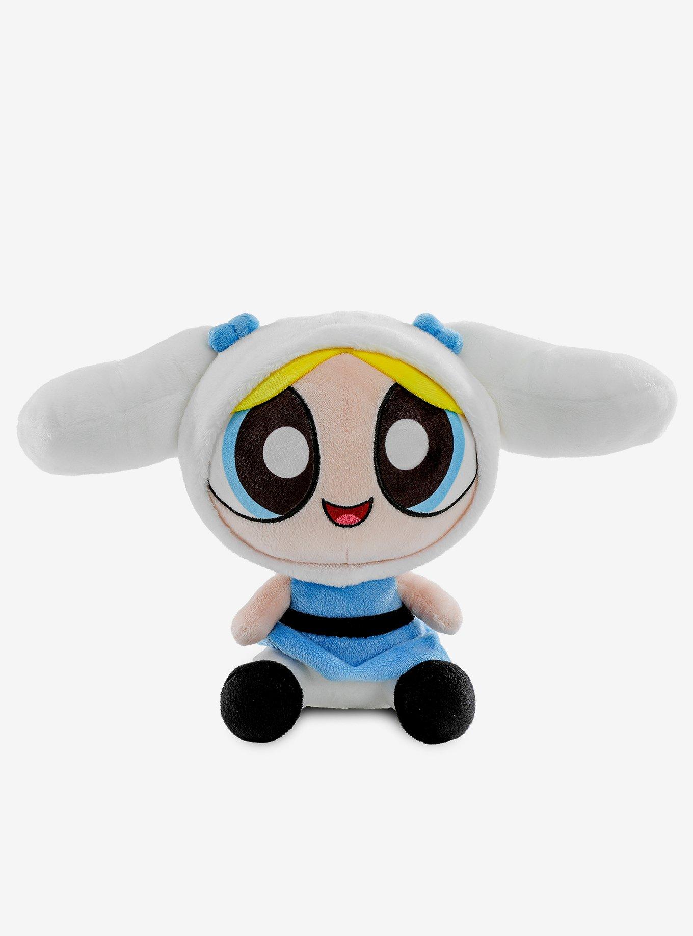 Kidrobot Hello Kitty And Friends X The Powerpuff Girls Bubbles As Cinnamoroll Phunny Plush, , hi-res