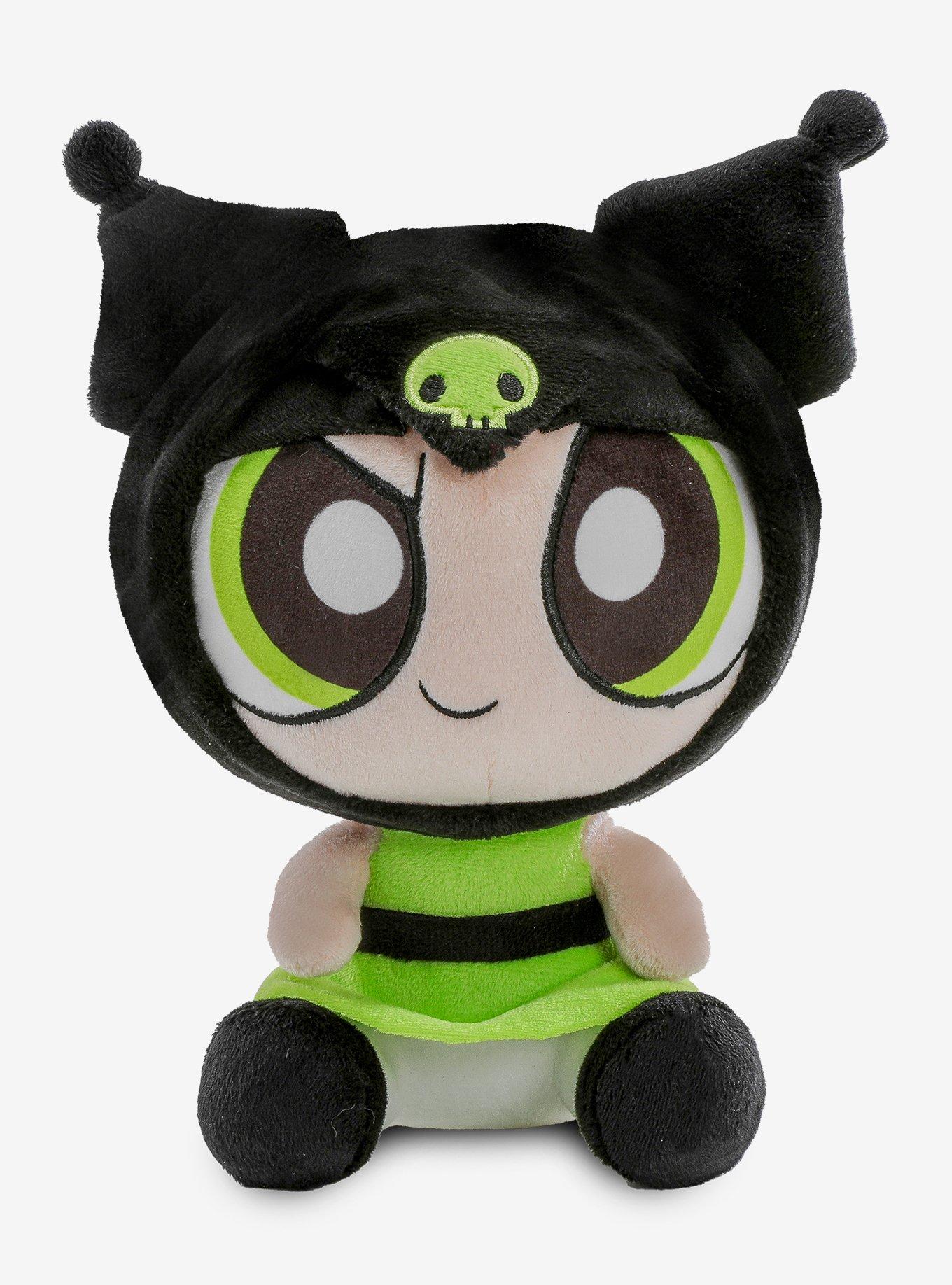 Kidrobot Hello Kitty And Friends X The Powerpuff Girls Buttercup As Kuromi Phunny Plush, , hi-res