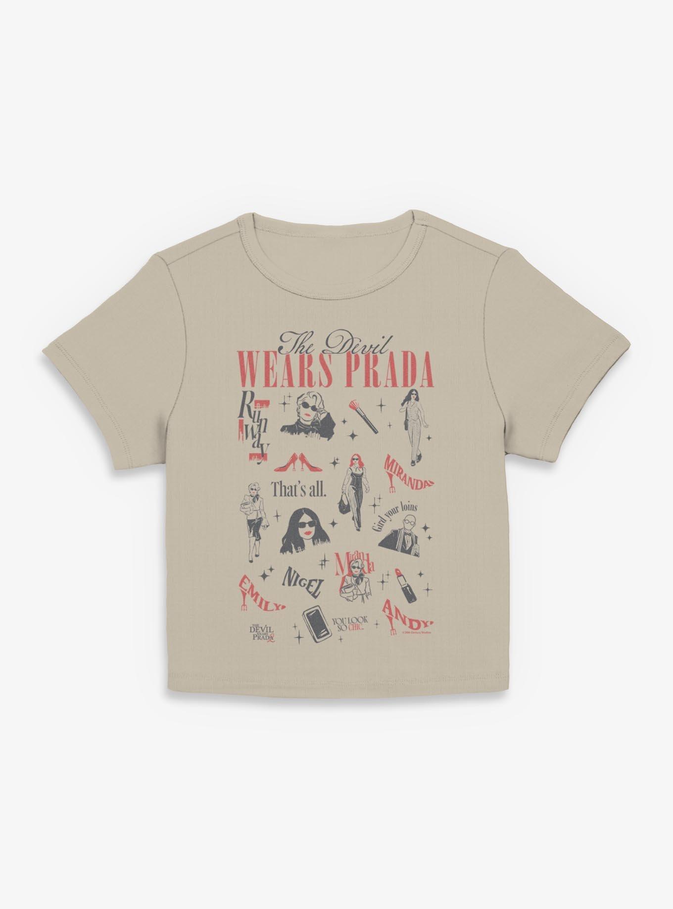 The Devil Wears Prada 2 Fashion Collage Girls Baby T-Shirt, PLAZTAUPE, hi-res