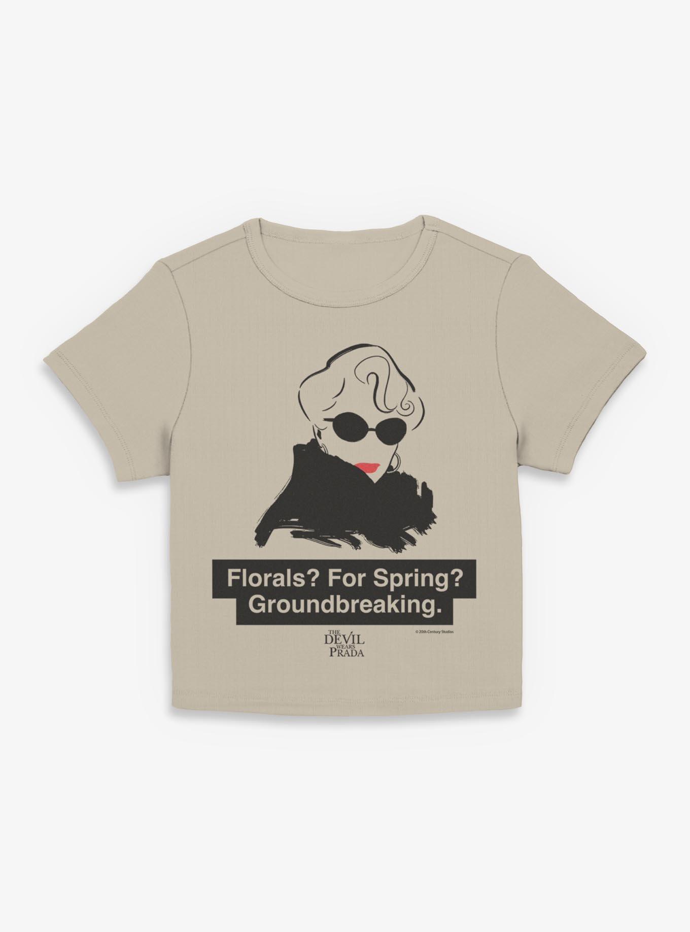 The Devil Wears Prada Florals ? For Spring ? Girls Baby T-Shirt, PLAZTAUPE, hi-res