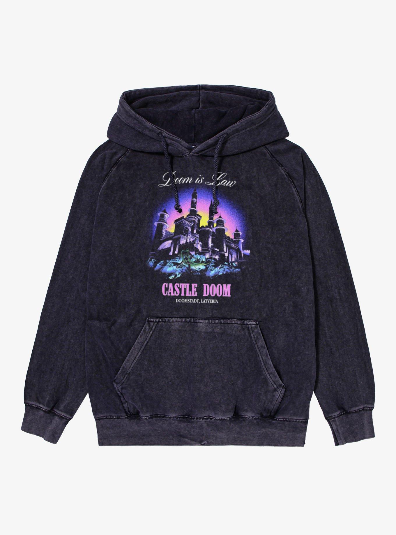 Marvel Comics Castle Doom Of Latveria Mineral Wash Hoodie, , hi-res