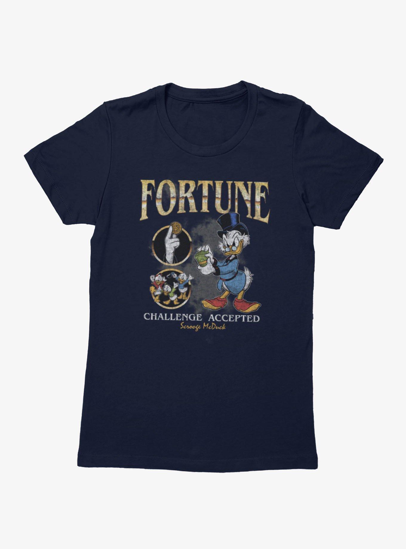 Disney Scrooge McDuck Fortune Accepted Womens T-Shirt, , hi-res