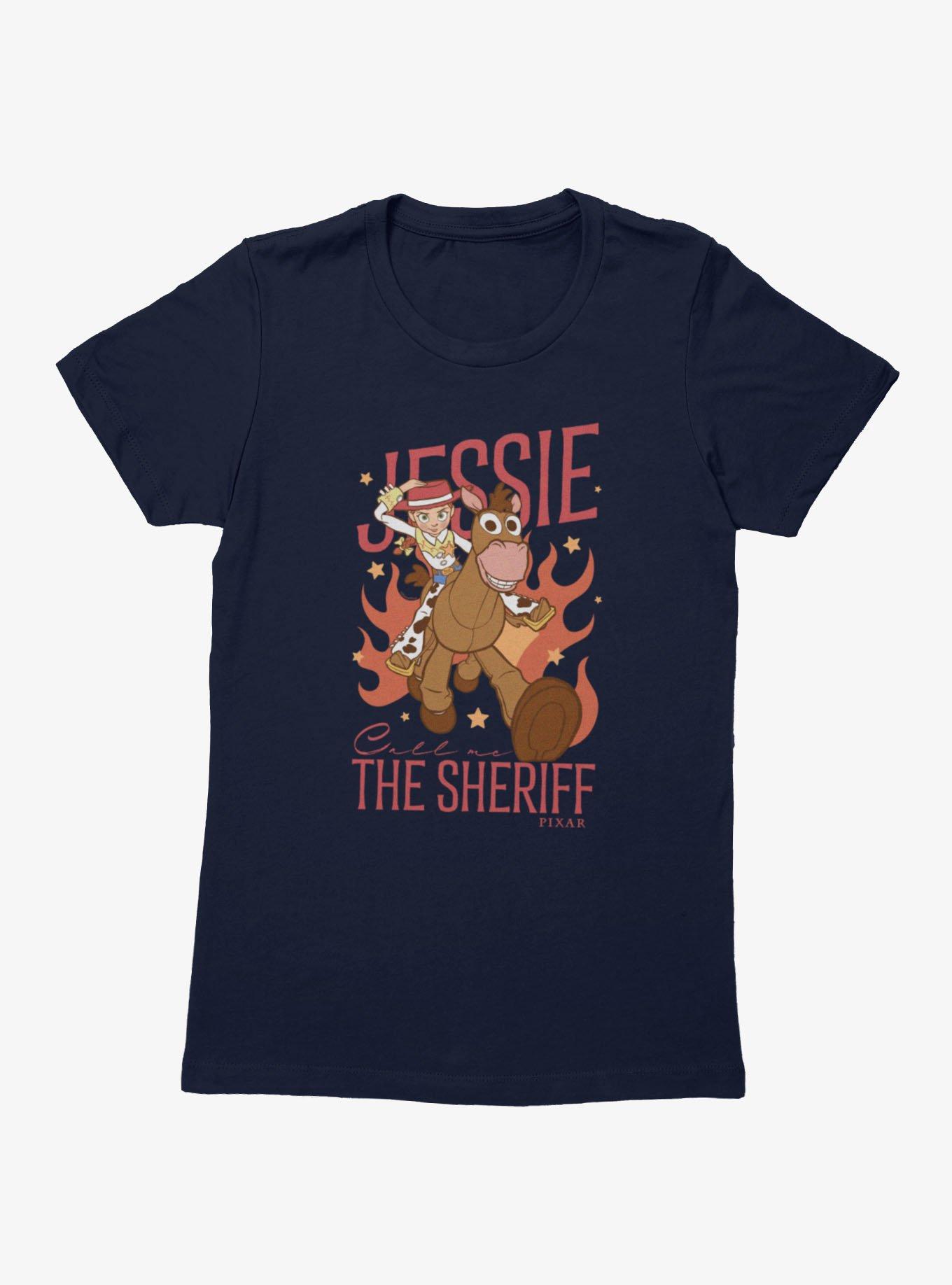 Disney Pixar Toy Story 4 Jessie Call Me Sheriff Womens T-Shirt