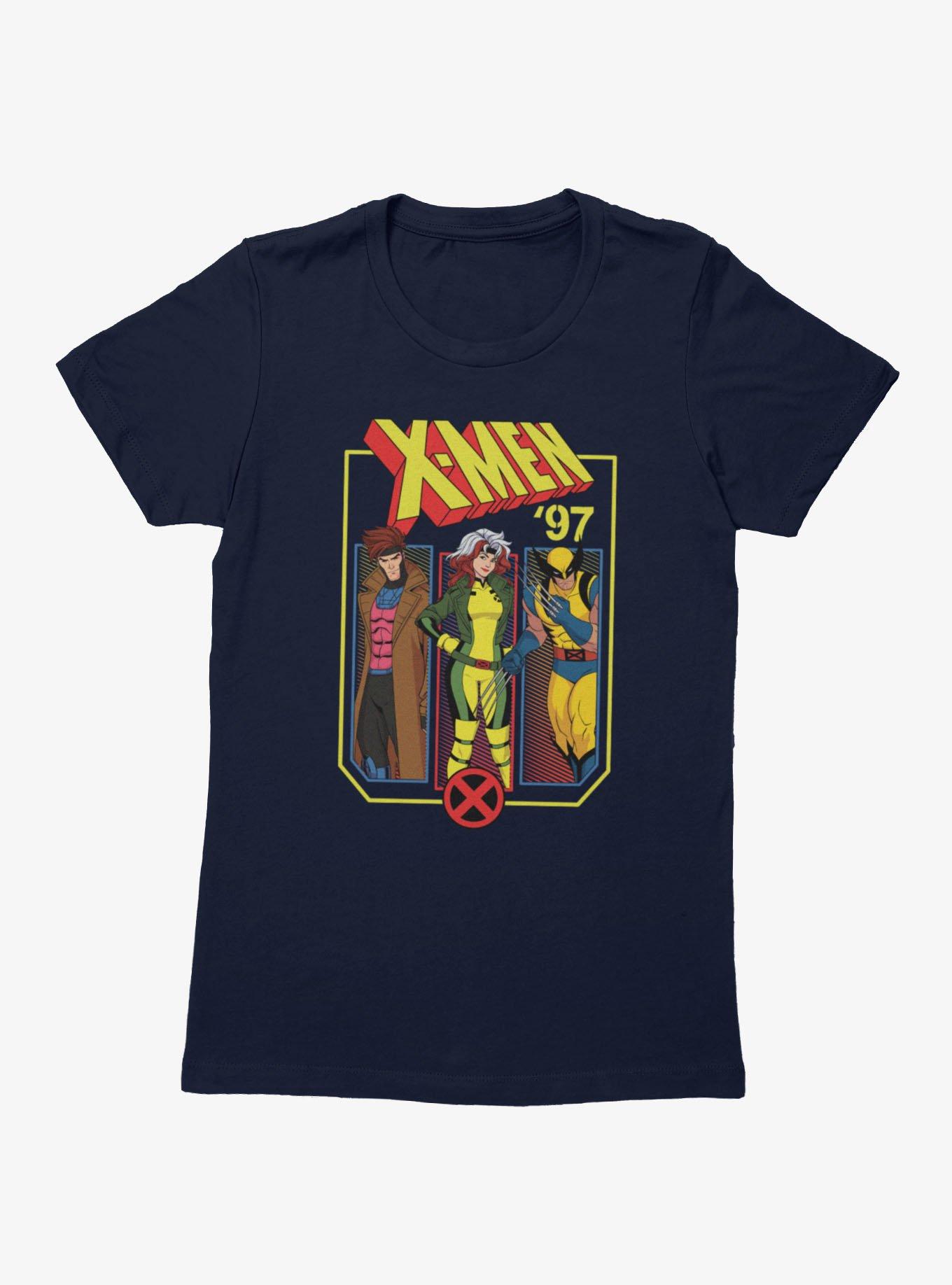 Marvel X-Men 97 Gambit Rogue Wolverine Womens T-Shirt, , hi-res