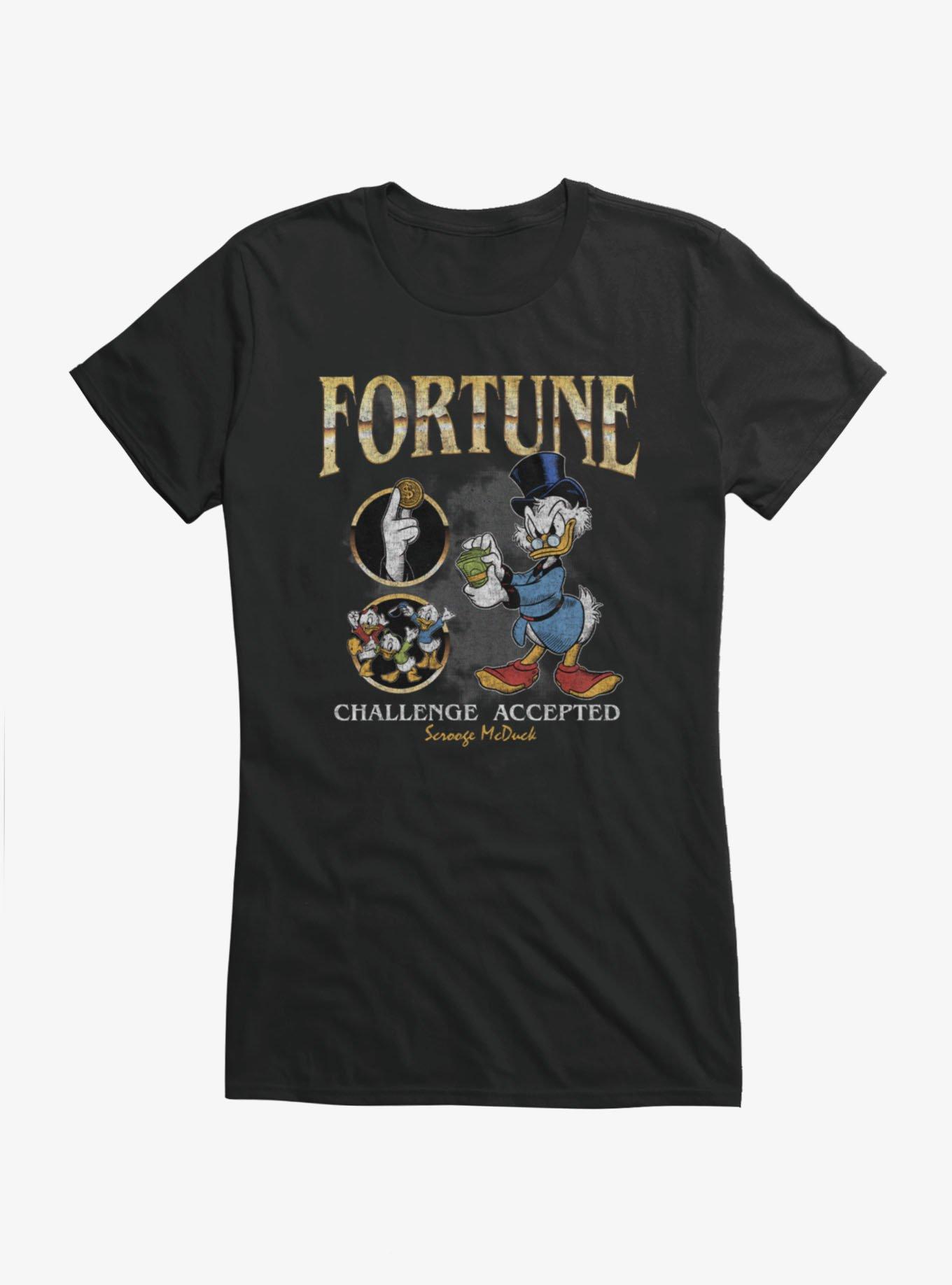 Disney Scrooge McDuck Fortune Challenge Accepted T-Shirt, , hi-res