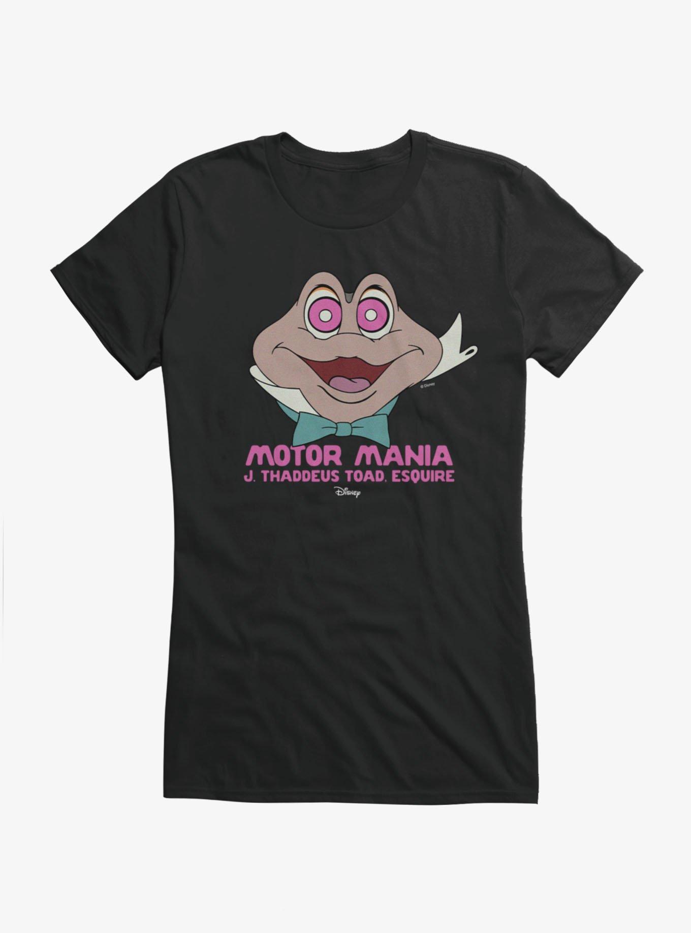 Disney Ichabod And Mr. Toad Motor Mania Crazy Eyes T-Shirt, BLACK, hi-res