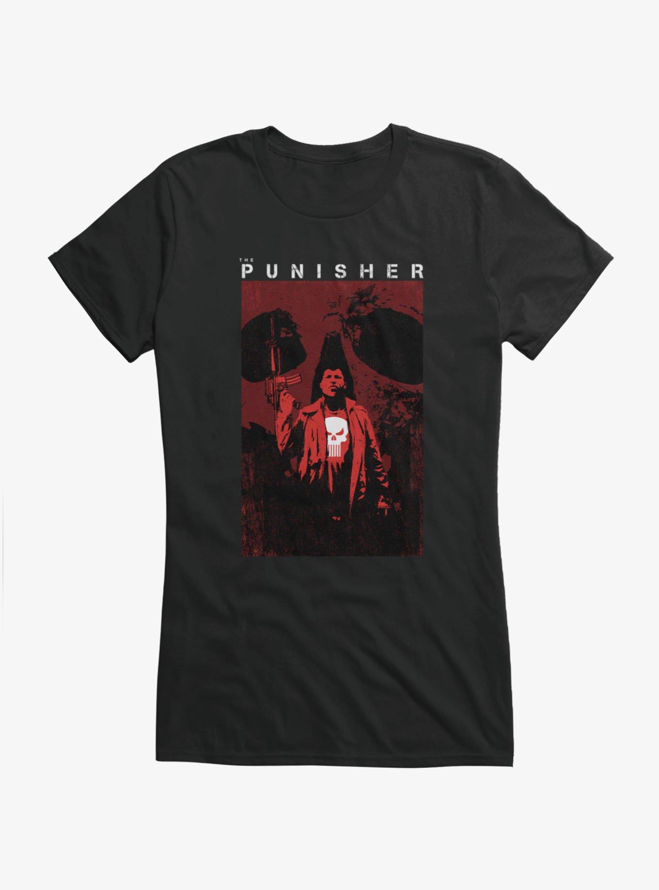 Marvel Punisher Angry Skull Poster T-Shirt, , hi-res