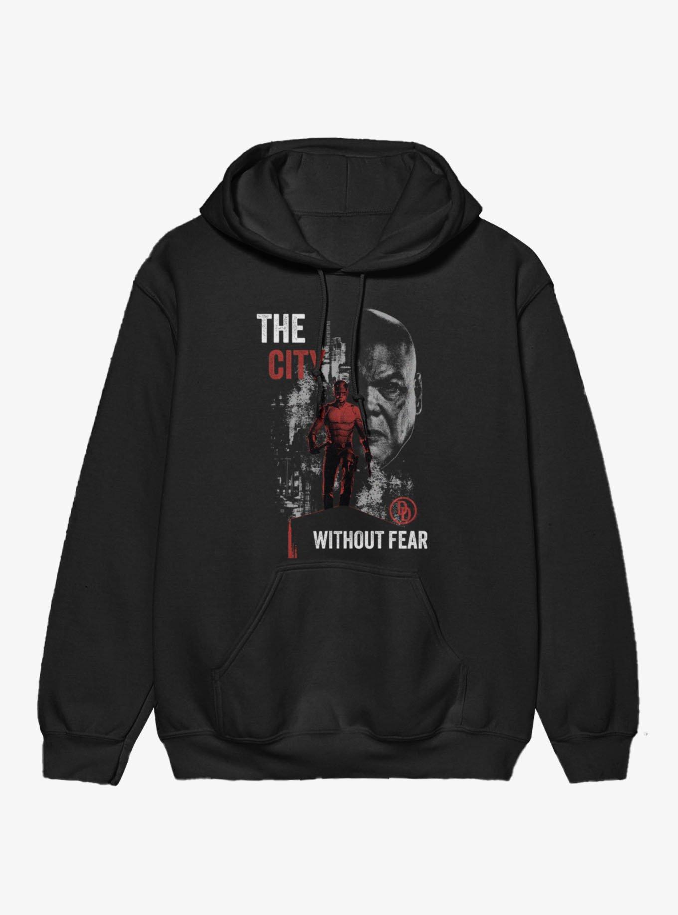 Marvel Daredevil Born Again City Without Fear Hoodie, , hi-res