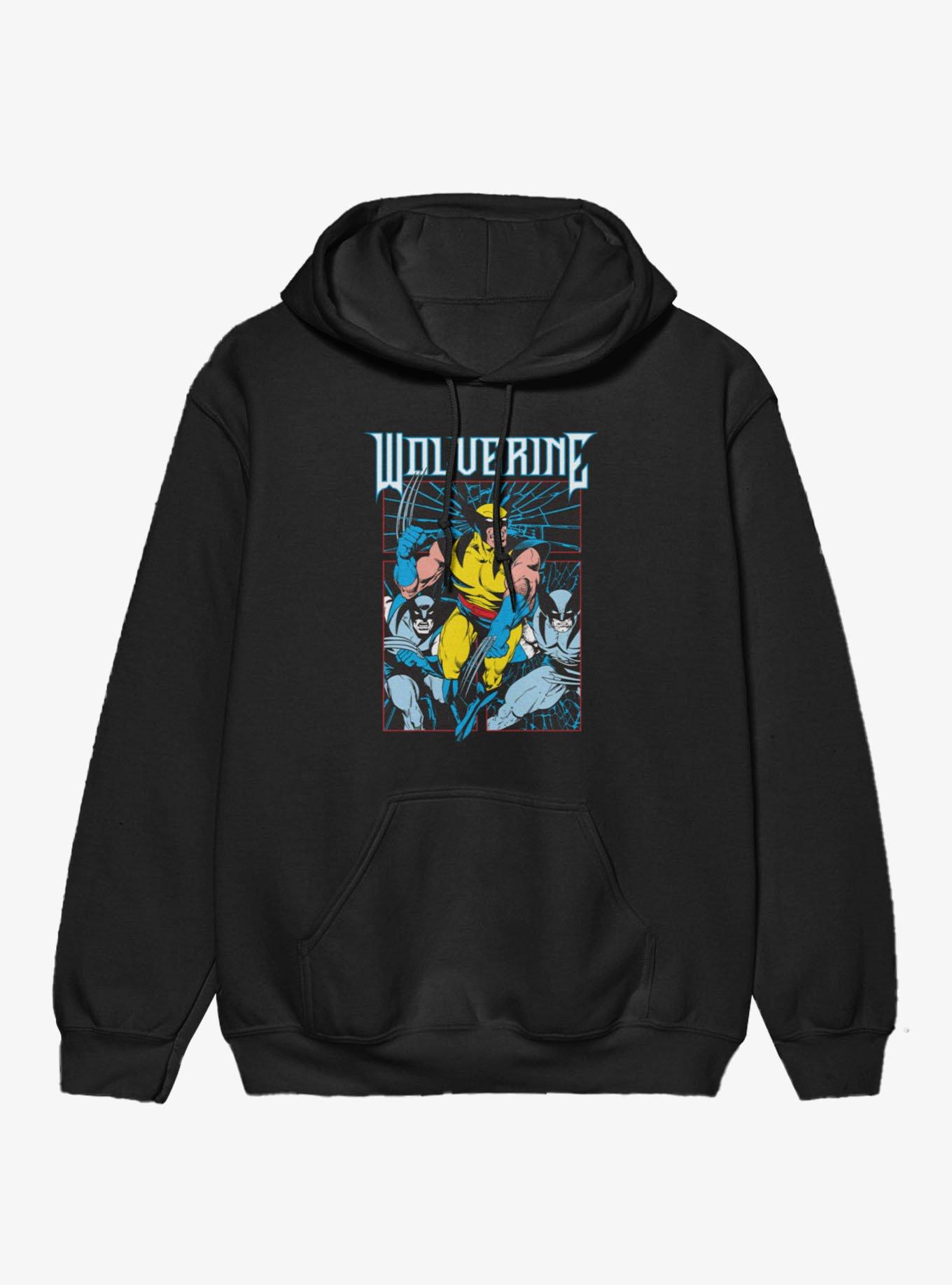 Marvel X-Men Comics Wolverine Mirror Smash Hoodie