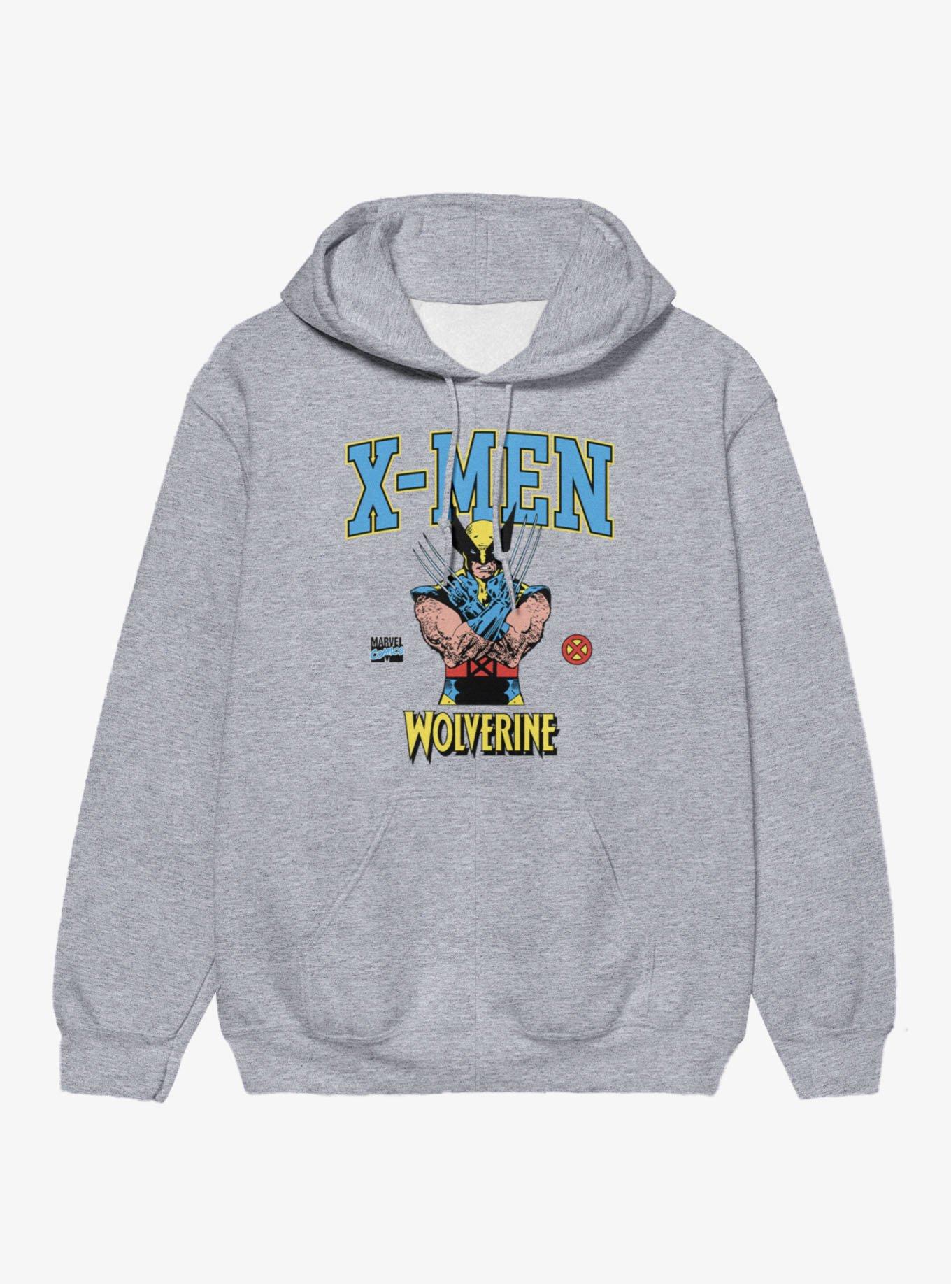 Marvel X-Men Comics Wolverine Arms Crossed Hoodie, , hi-res