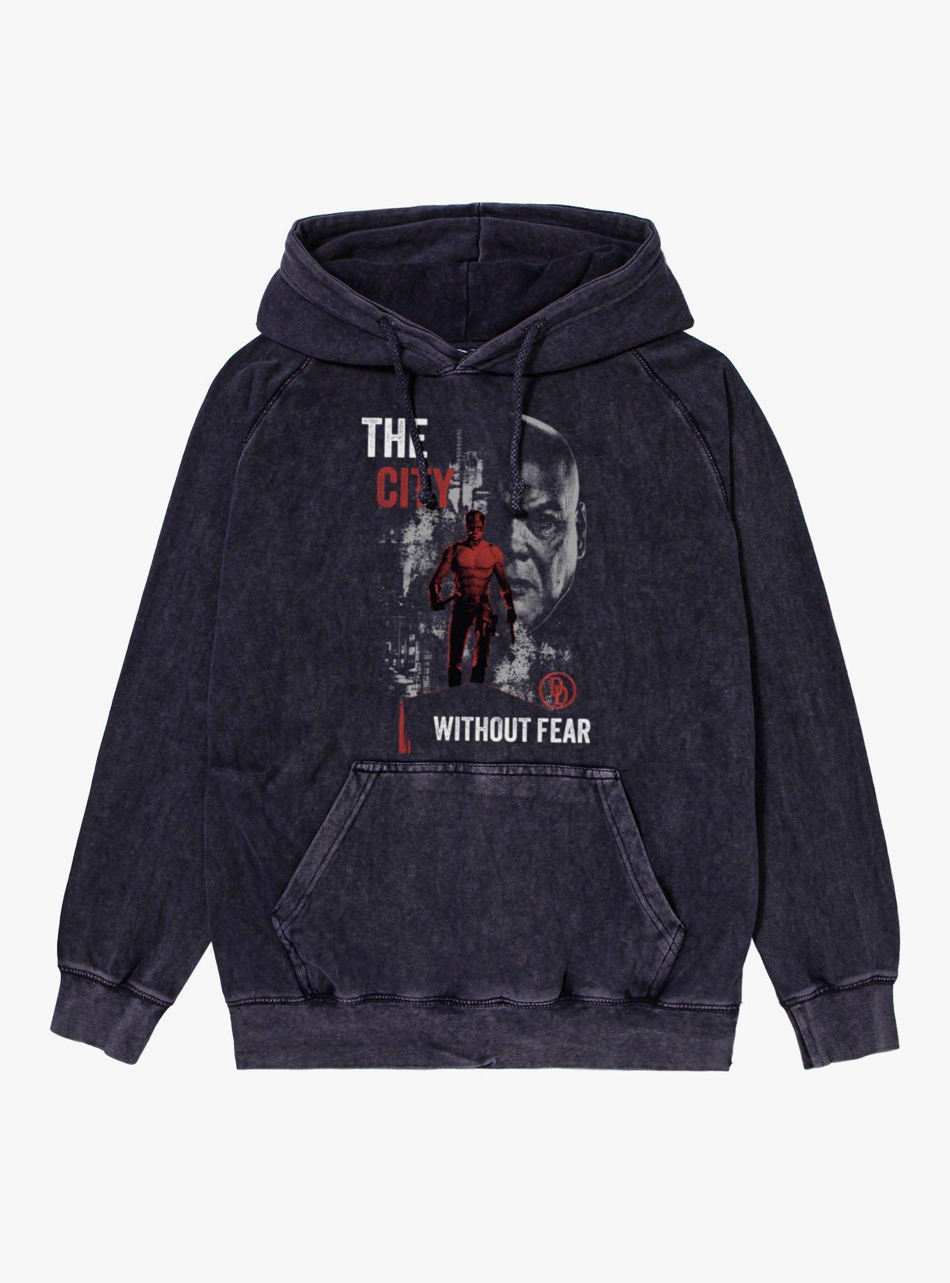 Marvel Daredevil Born Again City Without Fear Hoodie, , hi-res