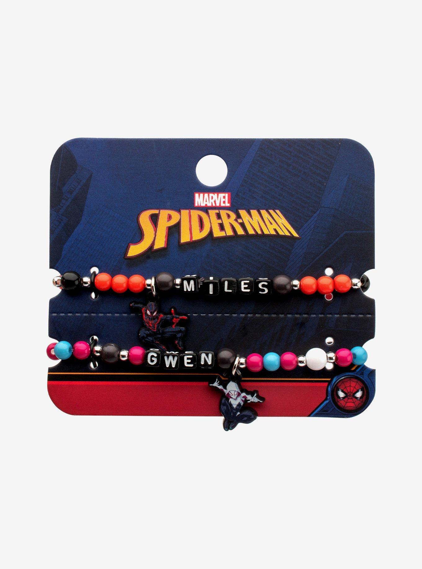 Marvel Spider-Man Miles & Gwen Best Friend Bracelet Set, , hi-res
