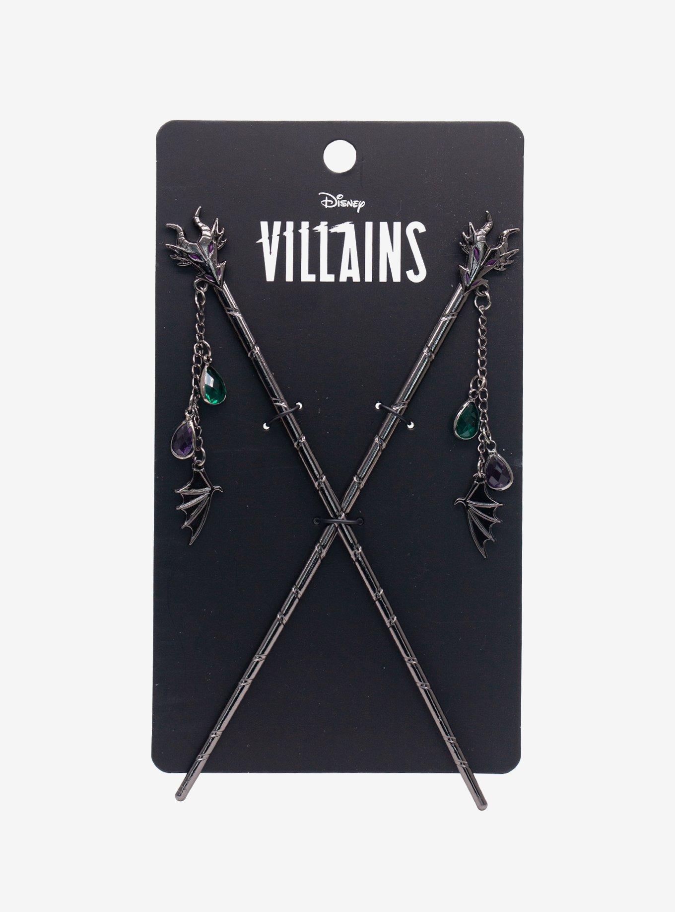 Disney Sleeping Beauty Maleficent Hair Stick Set, , hi-res