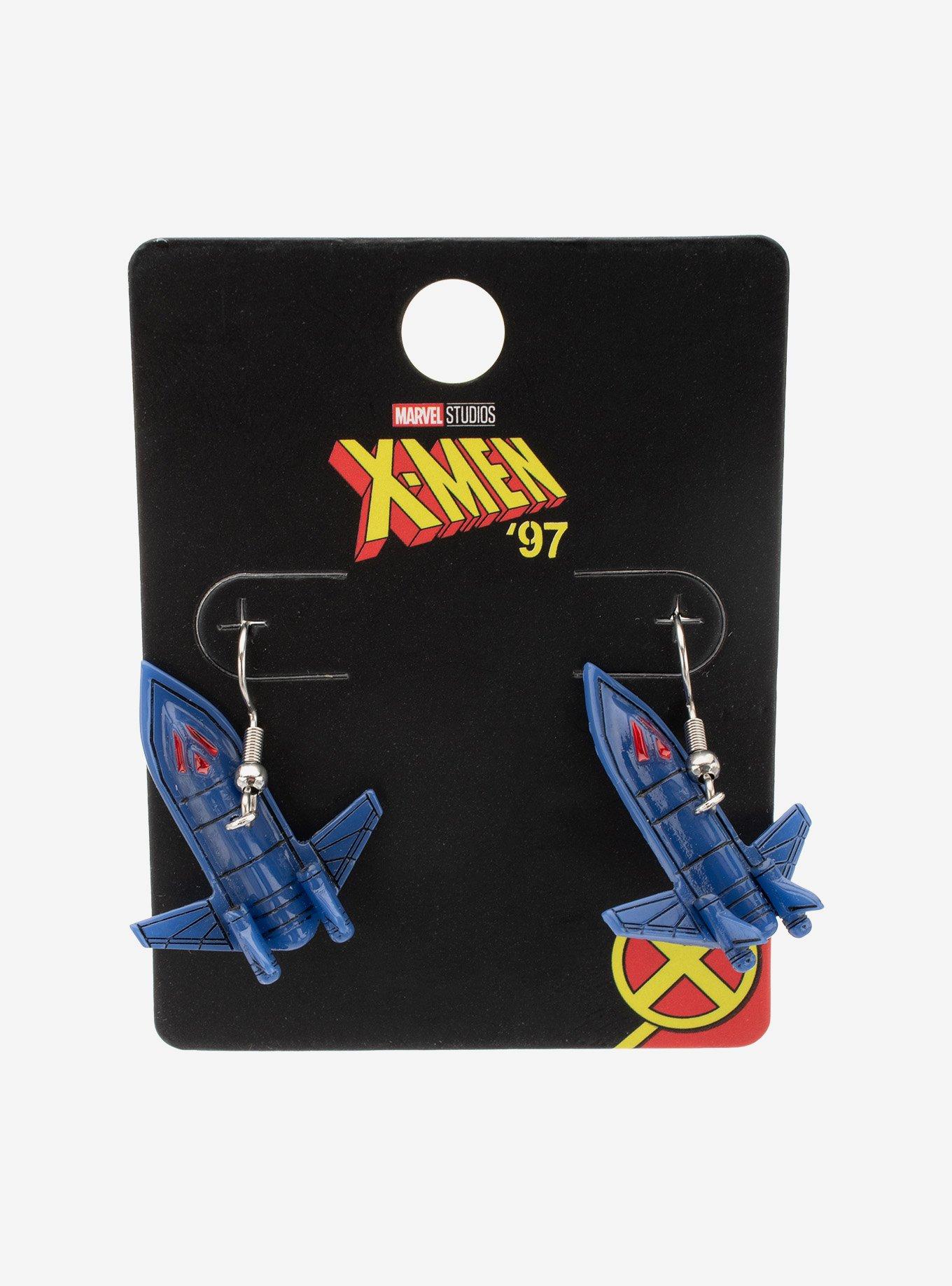 Marvel X-Men '97 X-Jet 3D Drop Earrings, , hi-res