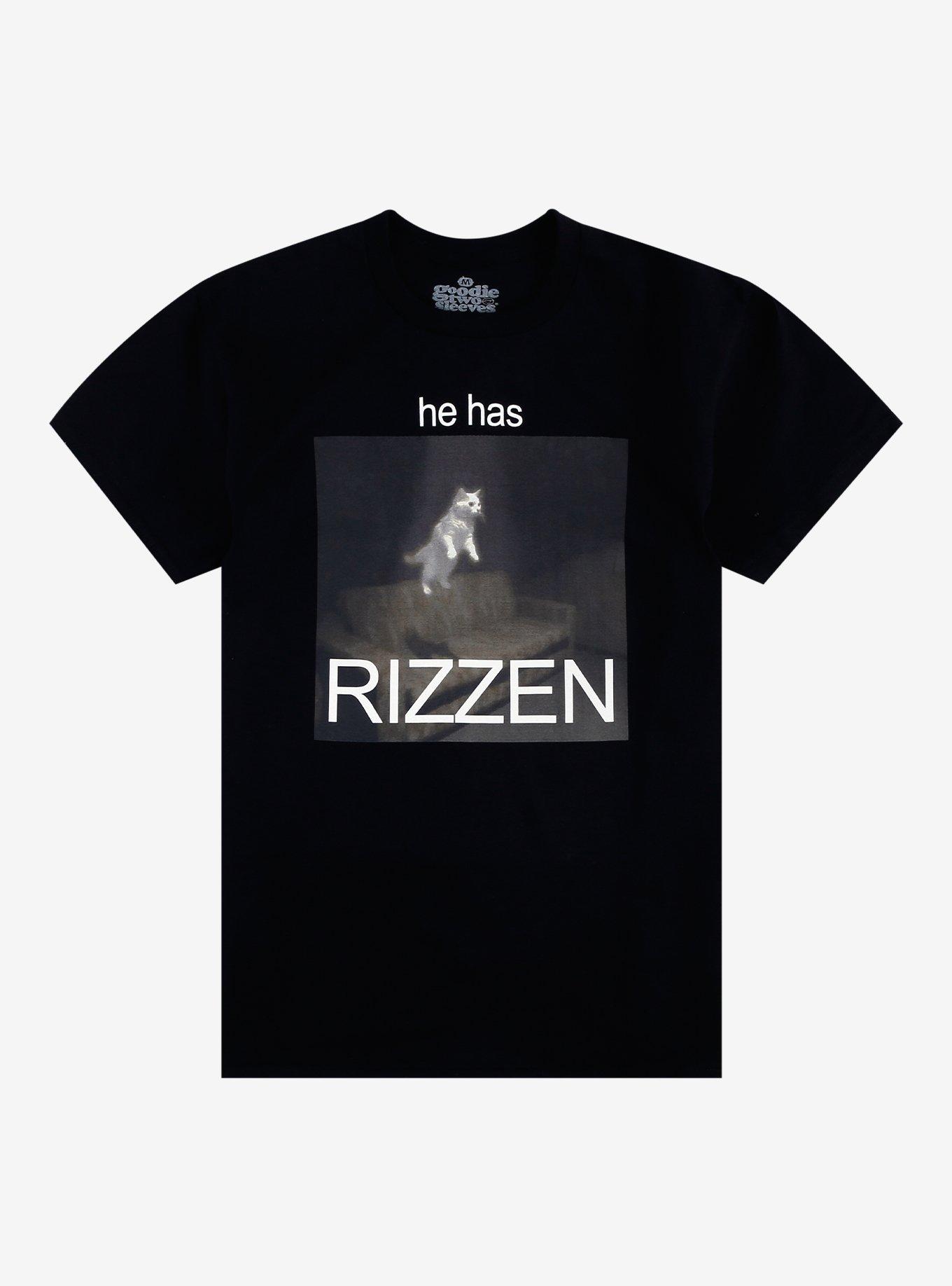 Rizzen Cat T-Shirt By Goodie Two Sleeves, , hi-res
