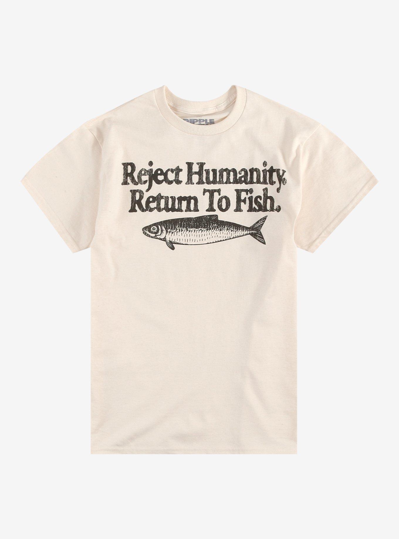 Reject Humanity Fish T-Shirt, , hi-res