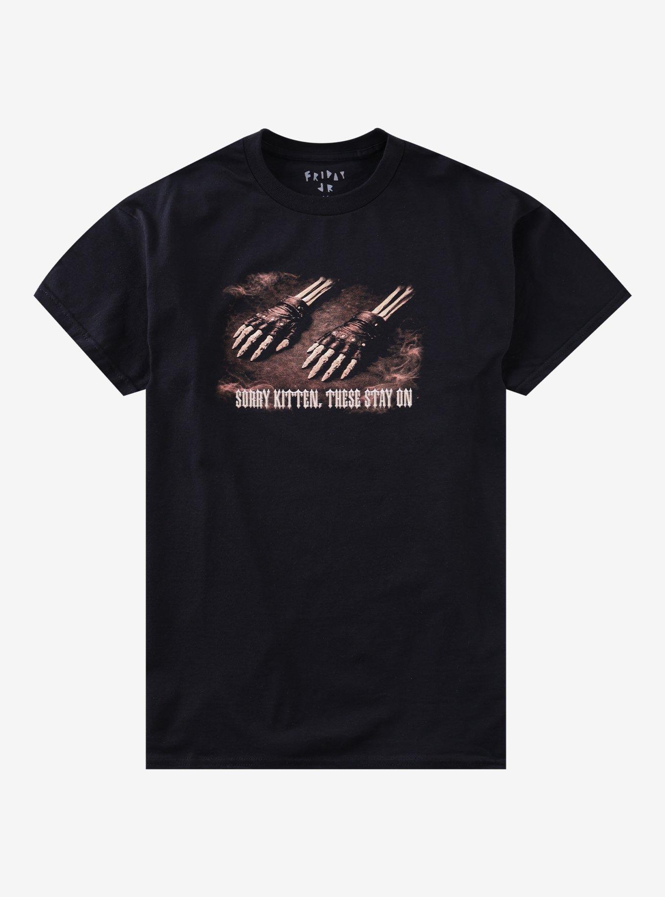 Skeleton Gloves Stay On T-Shirt By Friday Jr., , hi-res