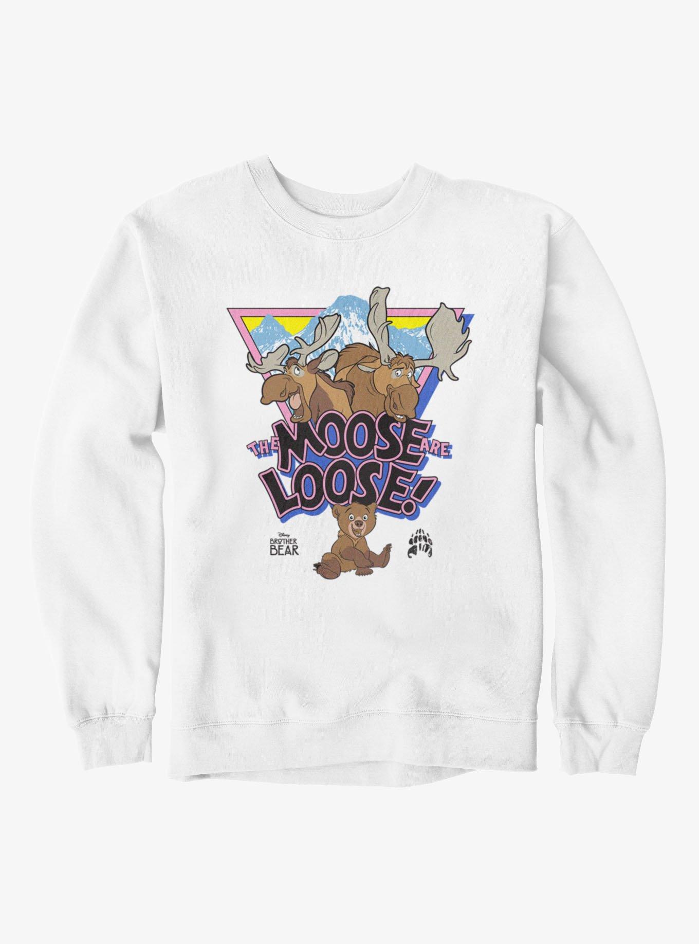 Disney Brother Bear Moose Loose Rutt Tuke Sweatshirt, , hi-res
