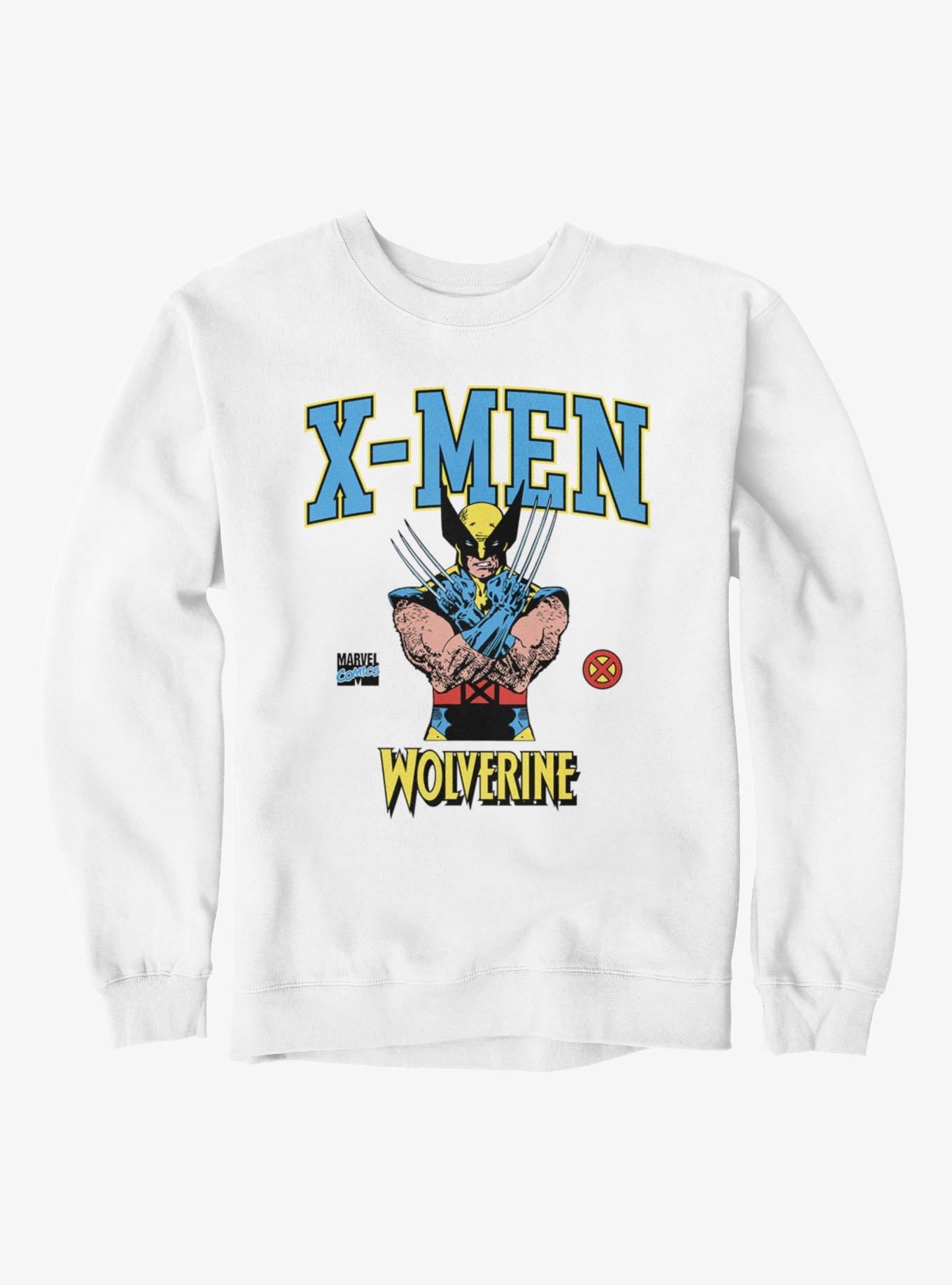 Marvel X-Men Comics Wolverine Arms Crossed Sweatshirt, , hi-res