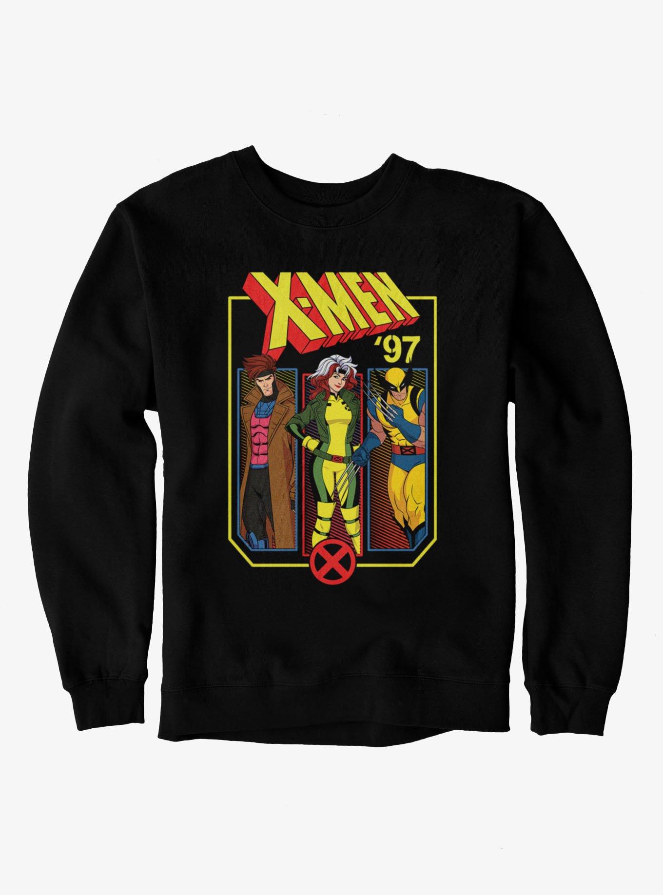 Marvel X-Men 97 Gambit Rogue Wolverine Sweatshirt, , hi-res