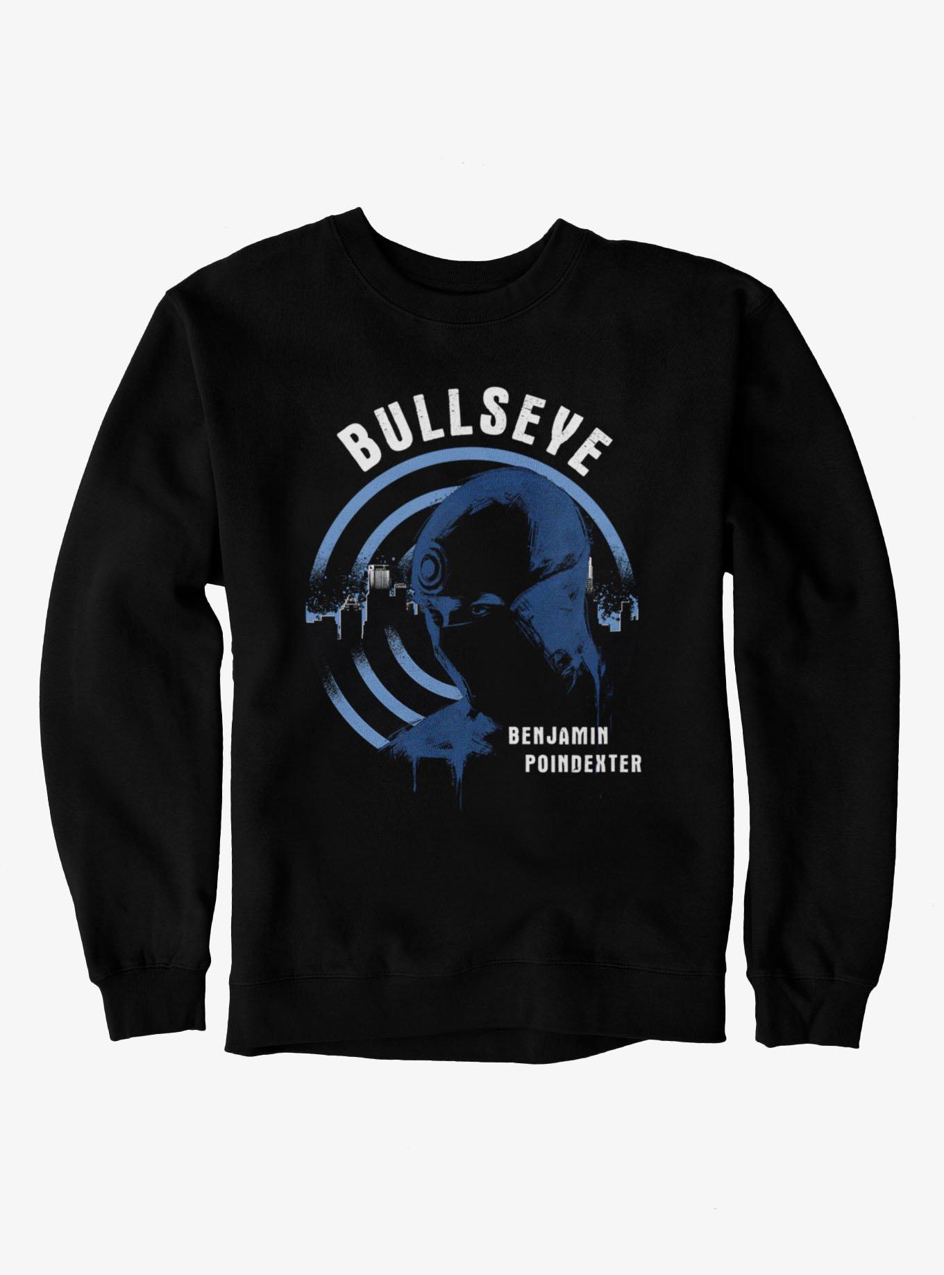 Marvel Daredevil Born Again Bullseye Blue Poindexter Sweatshirt, , hi-res