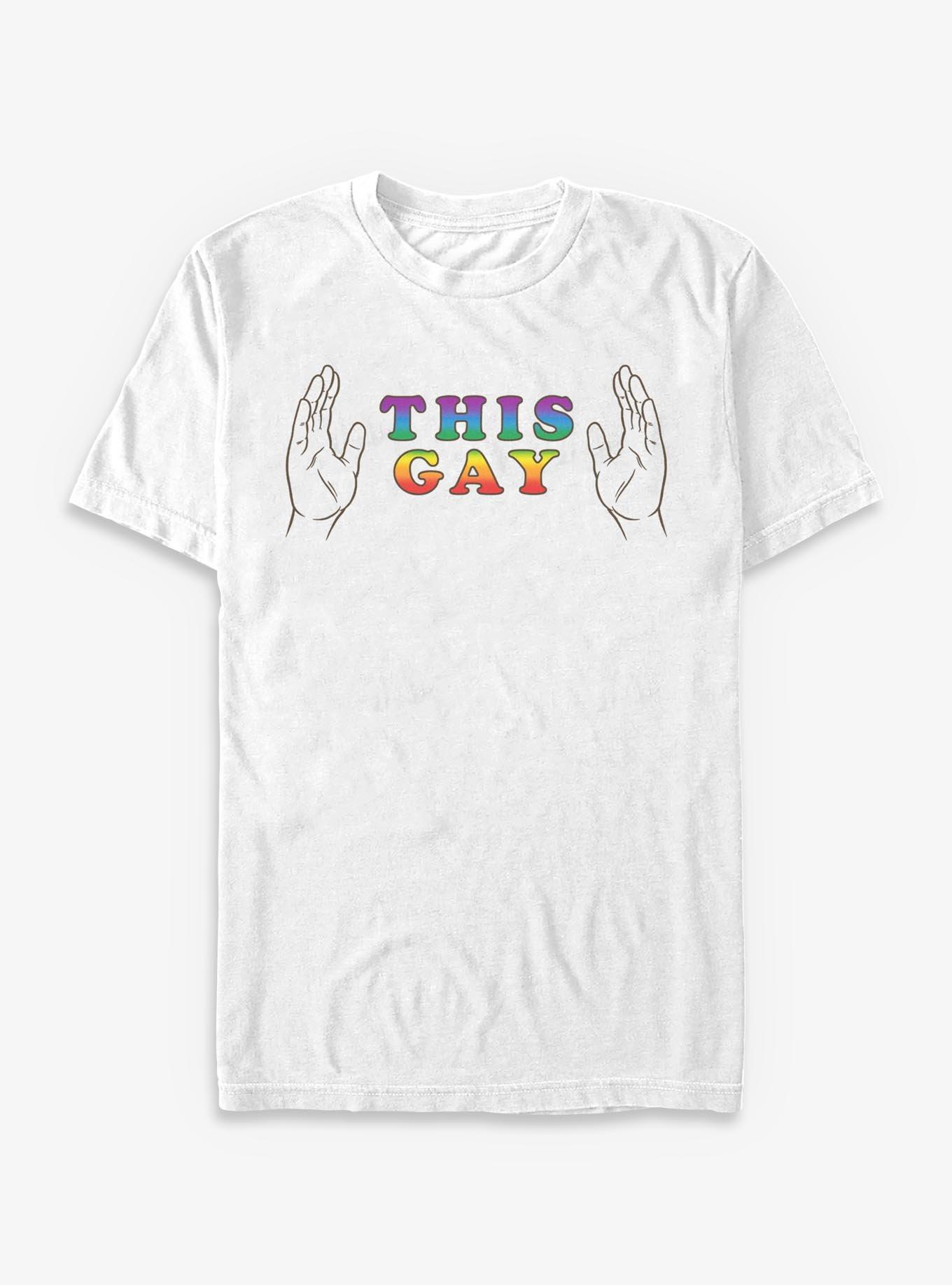 Pretty Gay T-Shirt, WHITE, hi-res