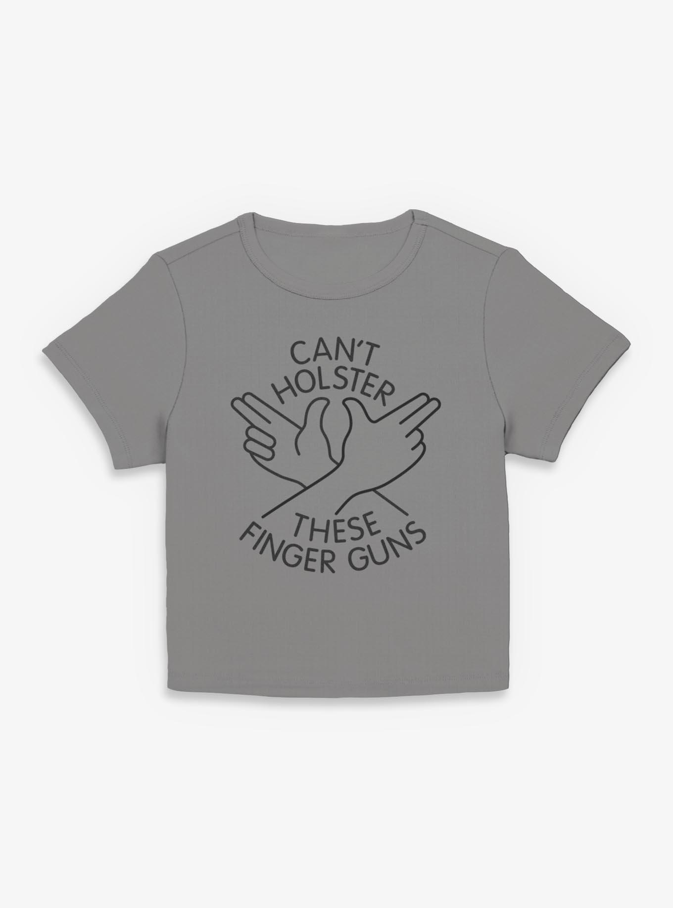 Finger Guns Girls Baby T-Shirt, , hi-res