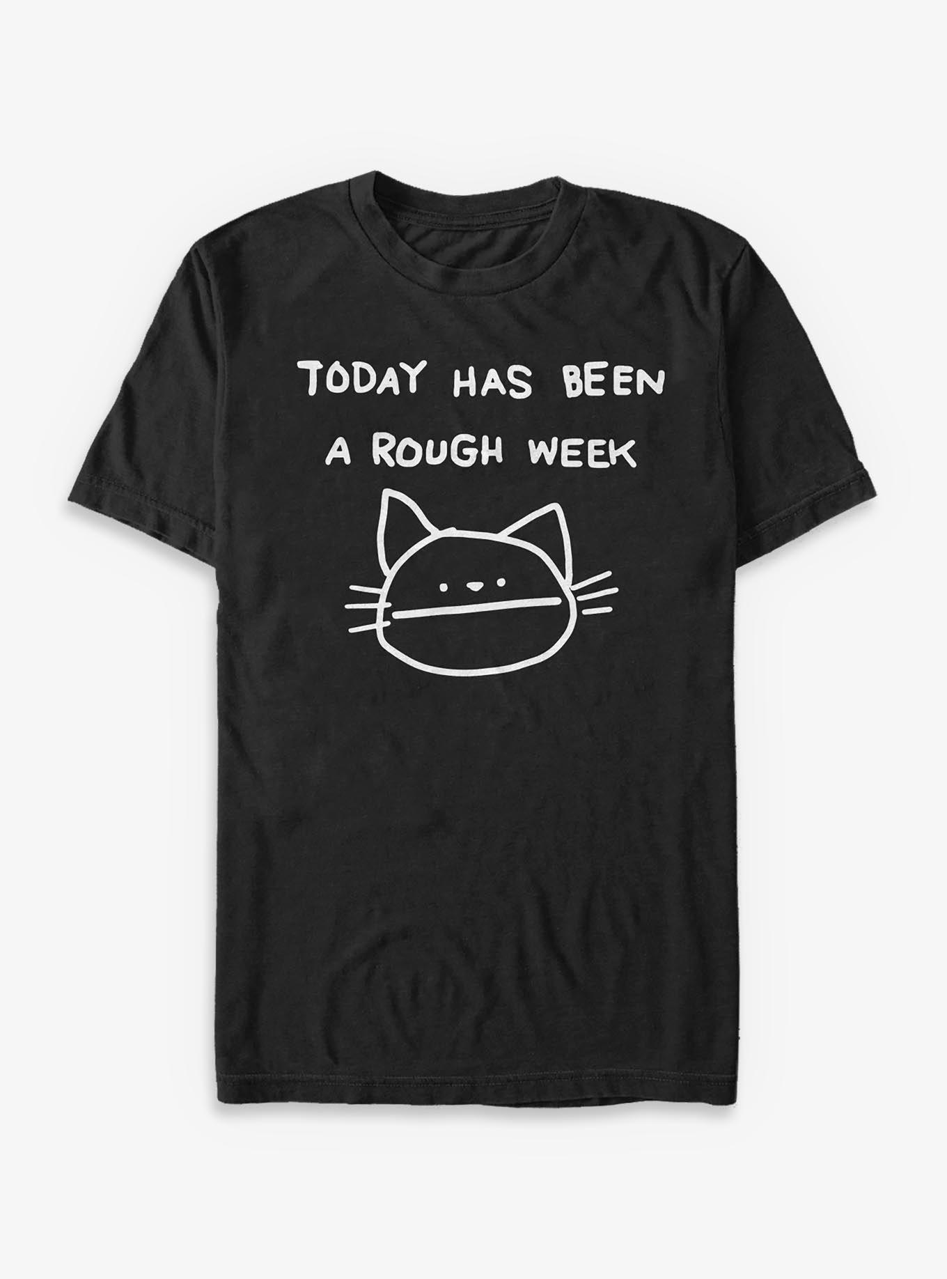 Rough Week Cat T-Shirt, , hi-res
