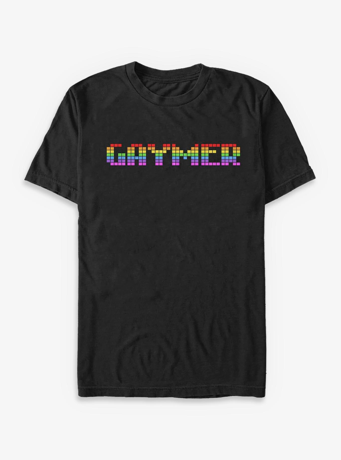 Gaymer Pixels T-Shirt, , hi-res