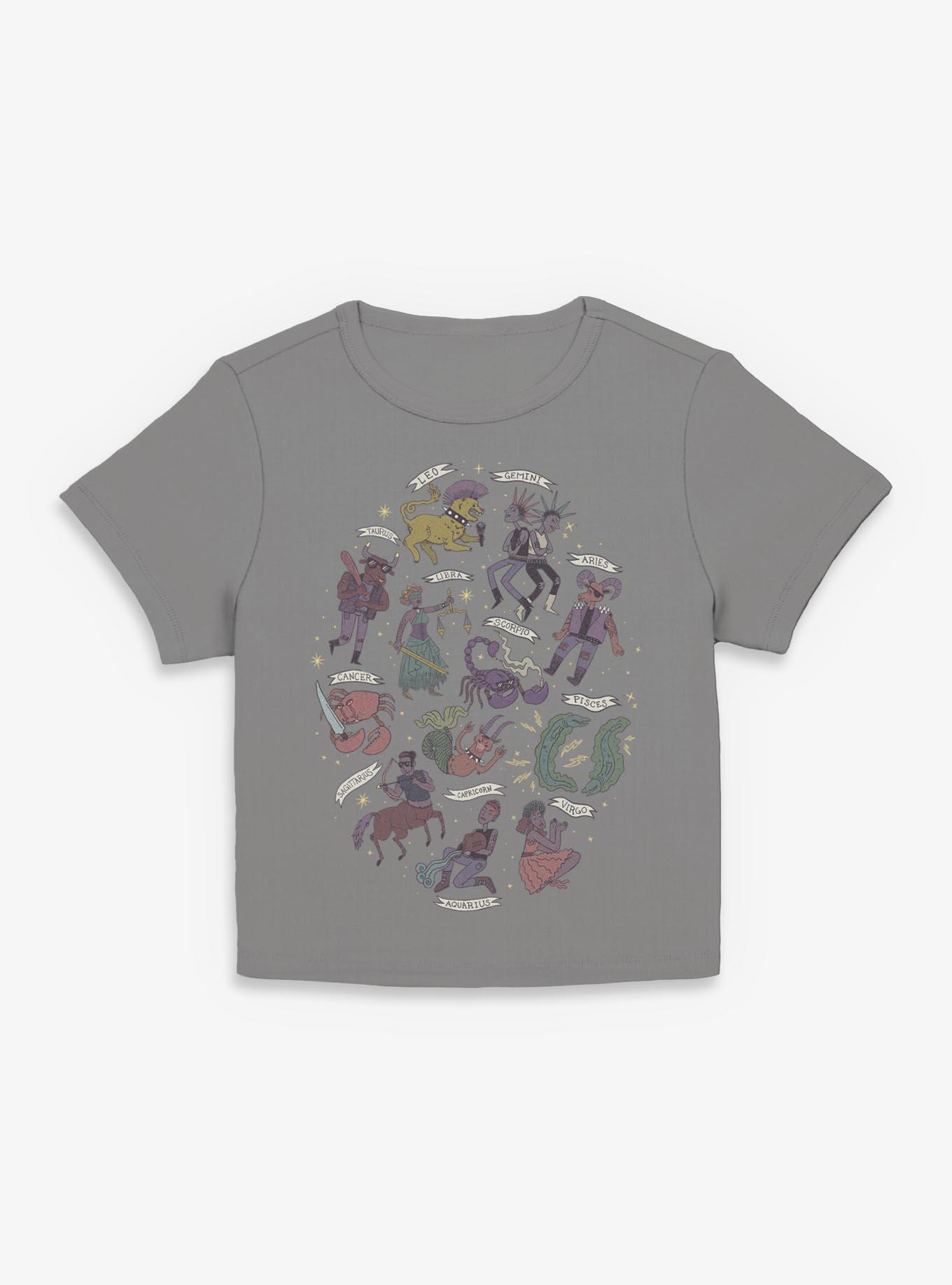 Punk Zodiac Girls Baby T-Shirt, , hi-res