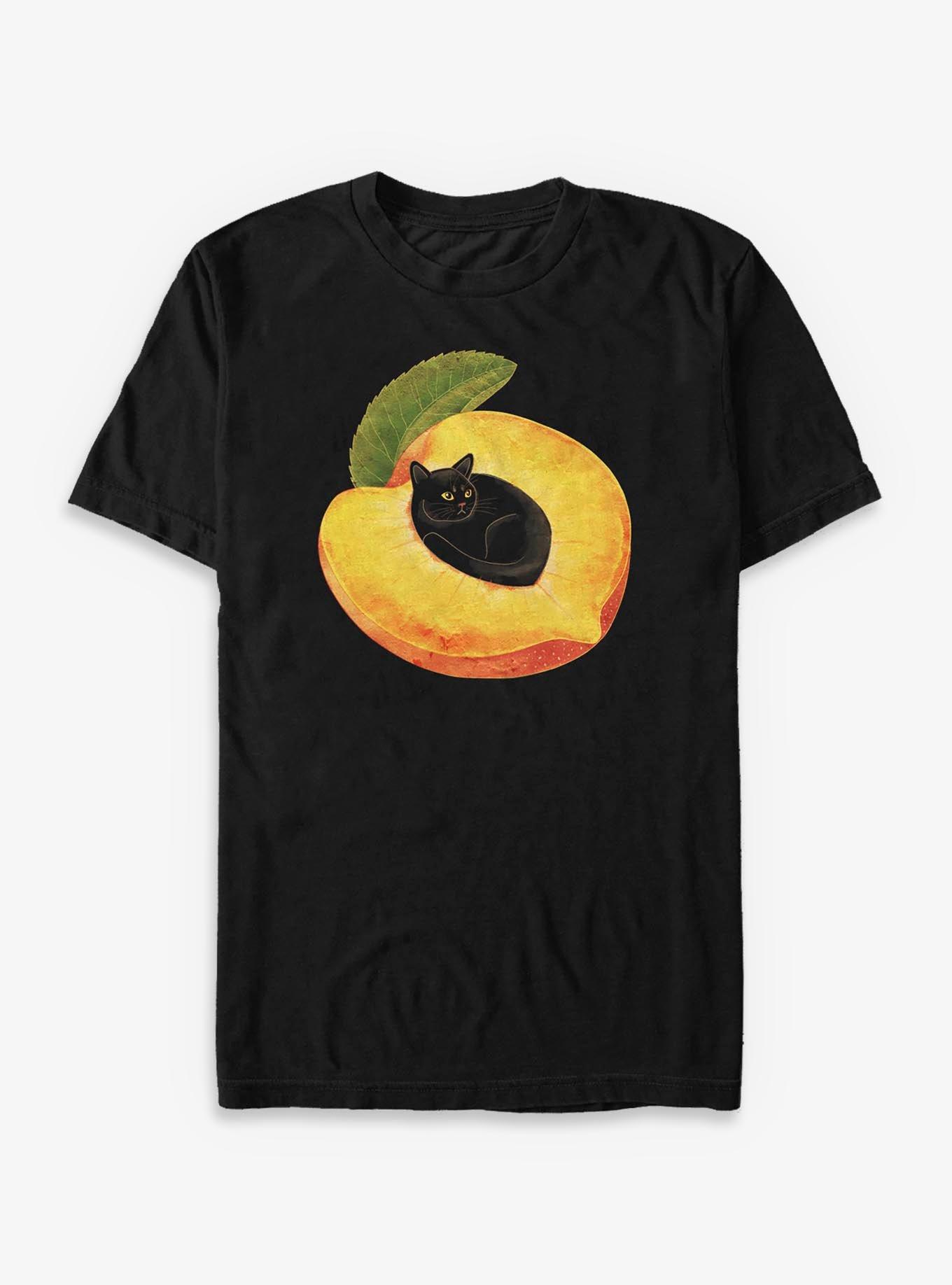 Peach Cat T-Shirt, , hi-res