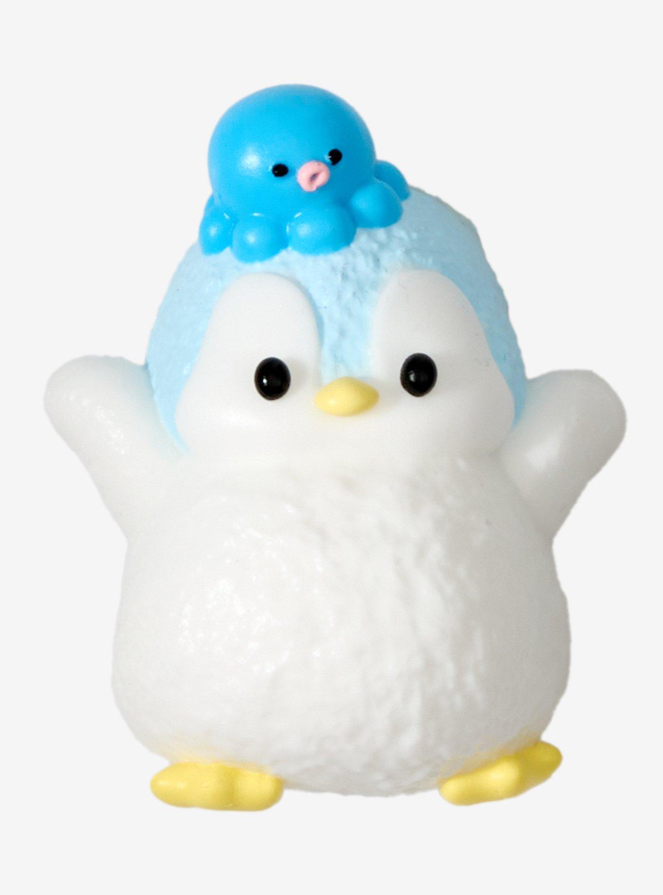 SqueezeSquad Taba Deluxe Blue Penguin Squishy Toy, , hi-res