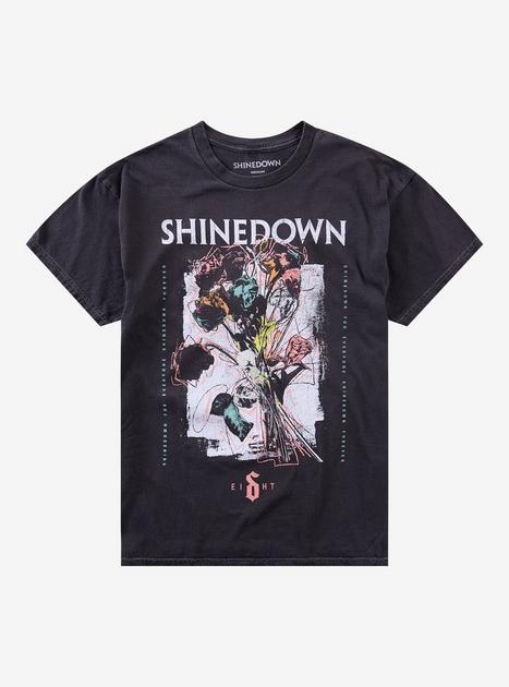 Shinedown EI8HT Flowers T-Shirt | Hot Topic