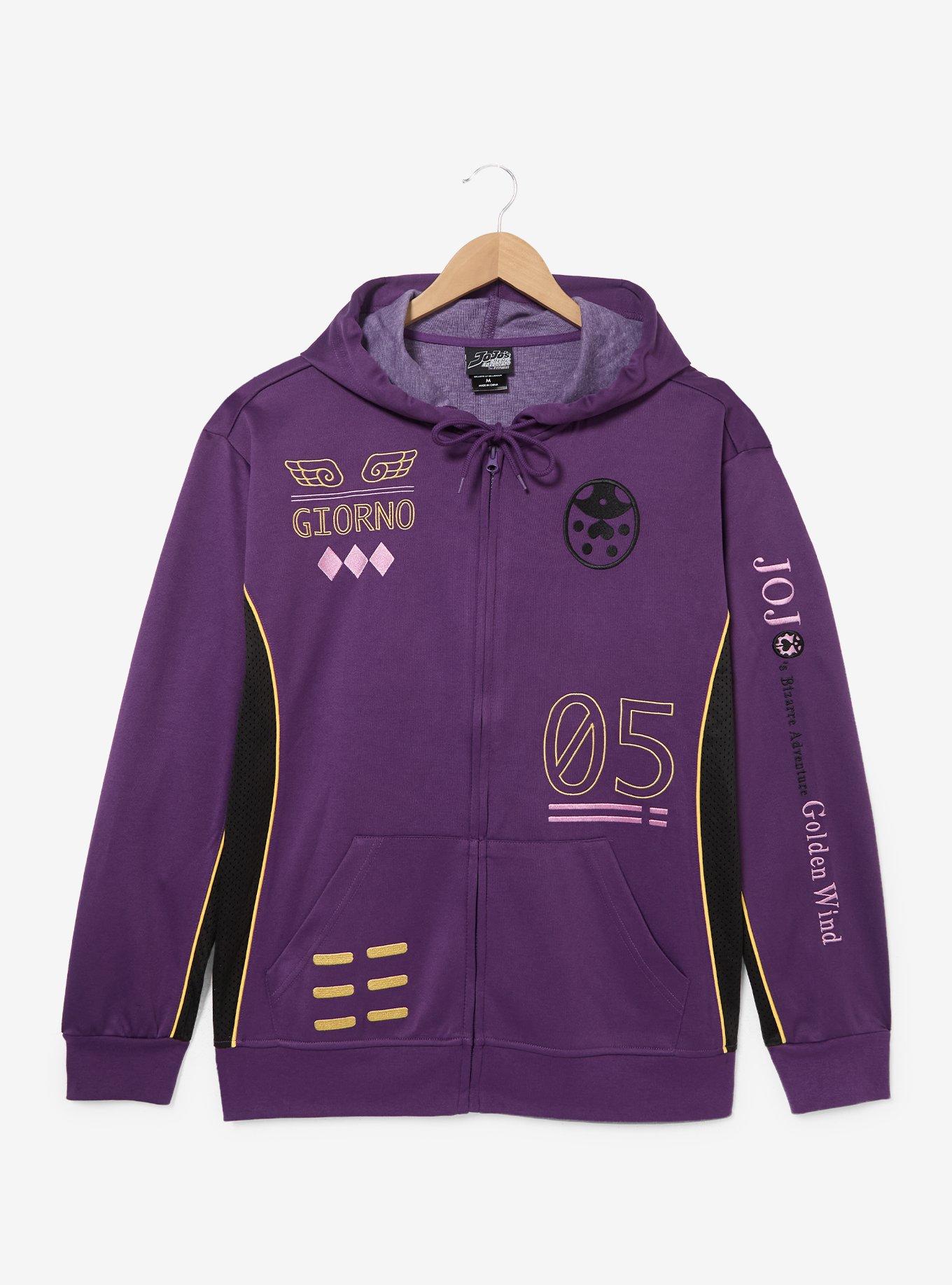 JoJo's Bizarre Adventure: Golden Wind Giorno Zippered Hoodie - BoxLunch Exclusive