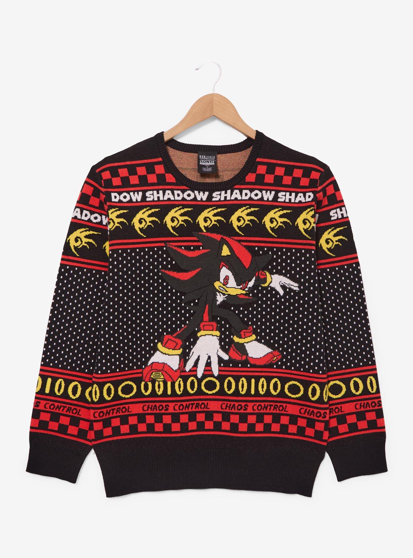 Sonic the Hedgehog Shadow Holiday Sweater