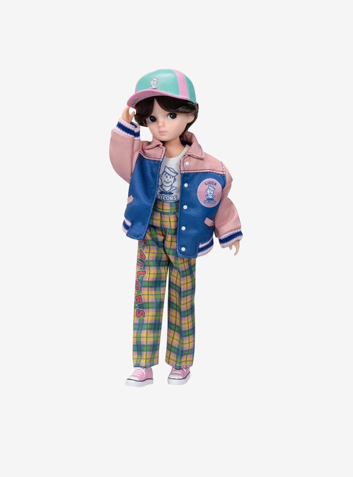 Licca Chan Retro Sailors Stadium Jacket Doll, , hi-res