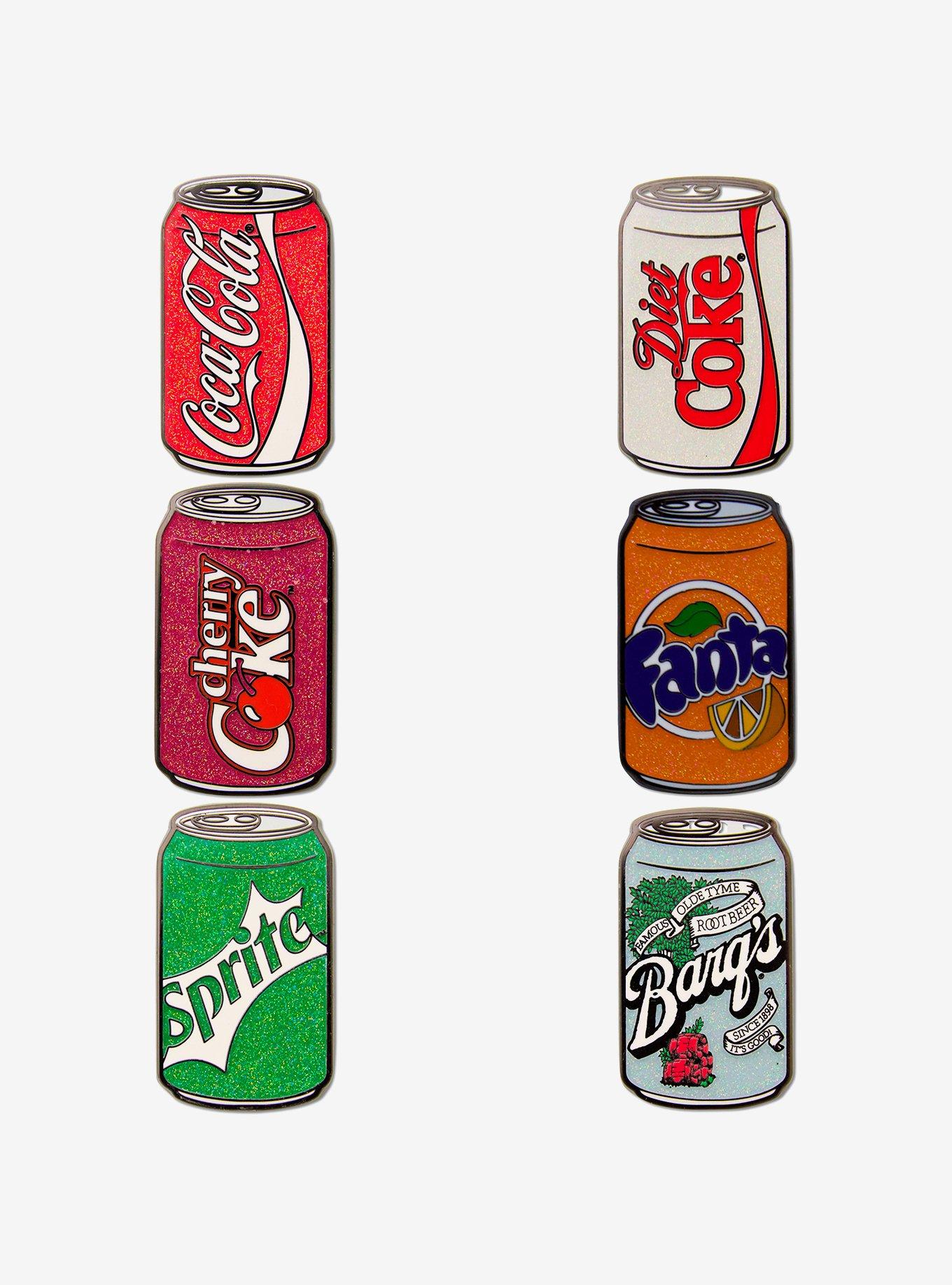 Coca-Cola Soft Drink Cans Mystery Enamel Pin Blind Box Series, , hi-res