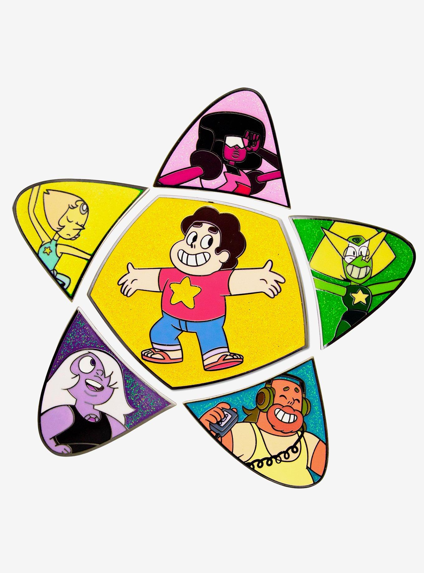 Steven Universe Star Puzzle Mystery Enamel Pin Blind Box Series, , hi-res