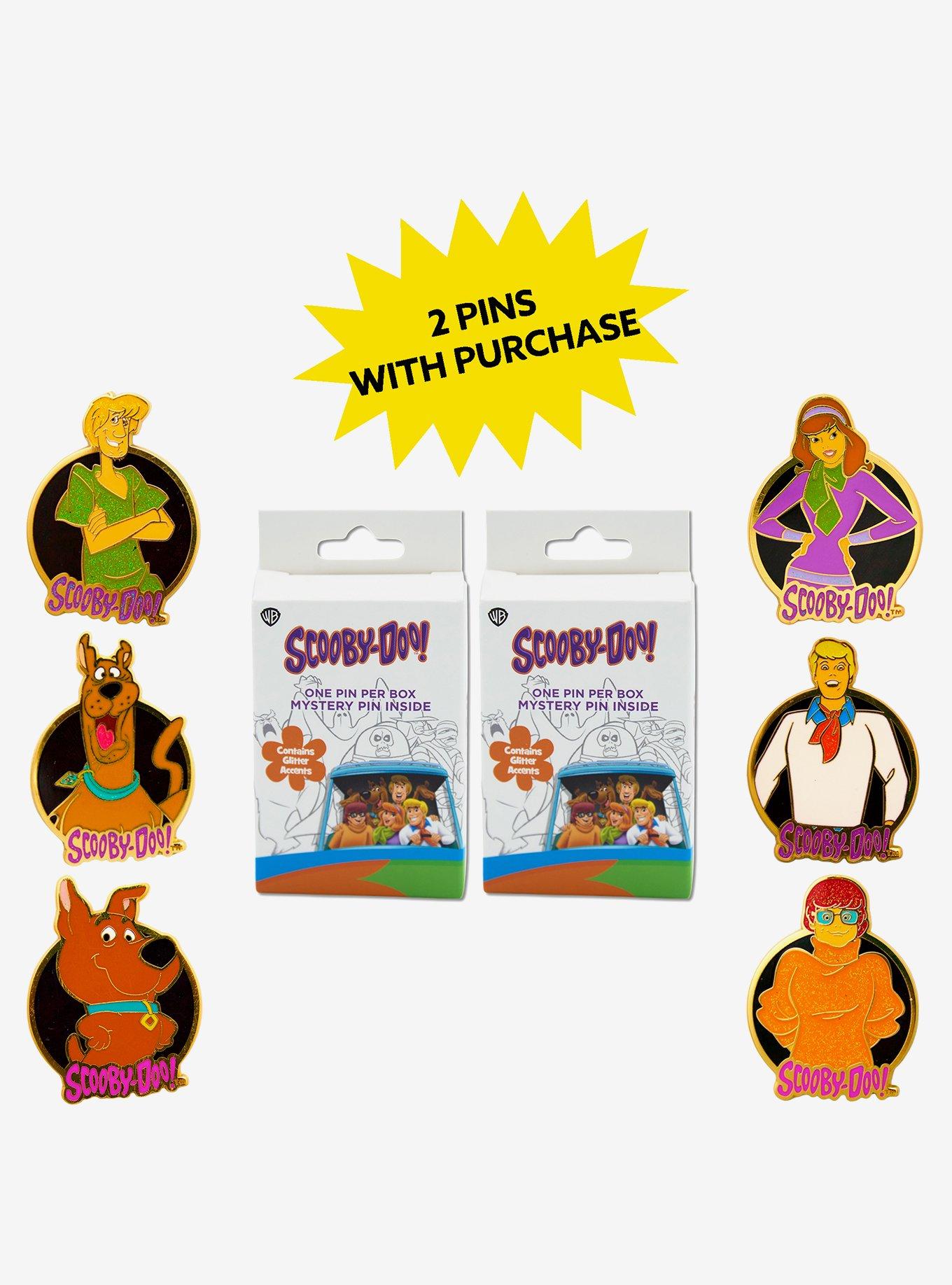 Scooby Doo Gang Mystery Enamel Pin Blind Box Series 2 Pack, , hi-res