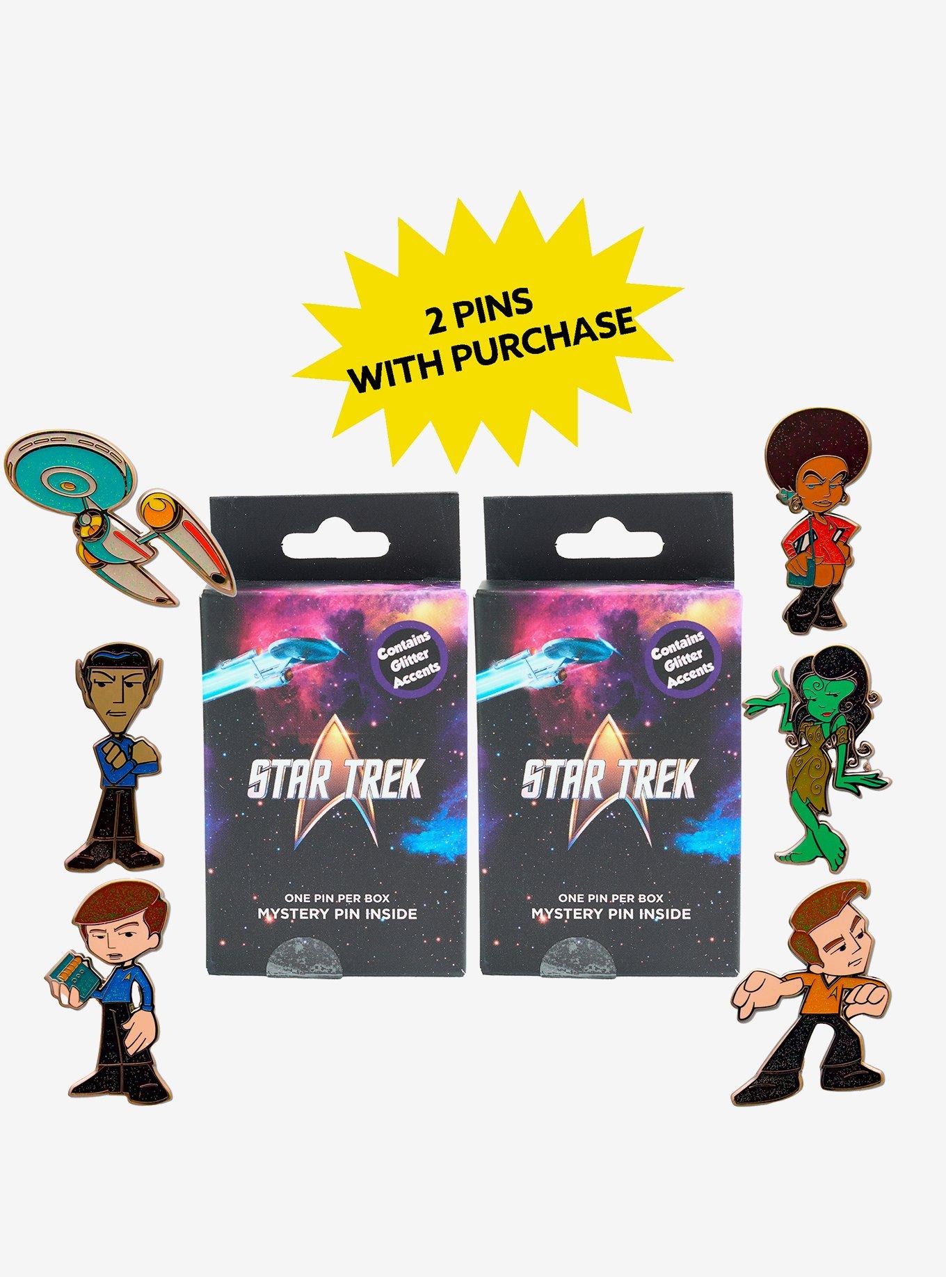 Star Trek Chibi Mystery Enamel Pin Blind Box Series 2 Pack, , hi-res