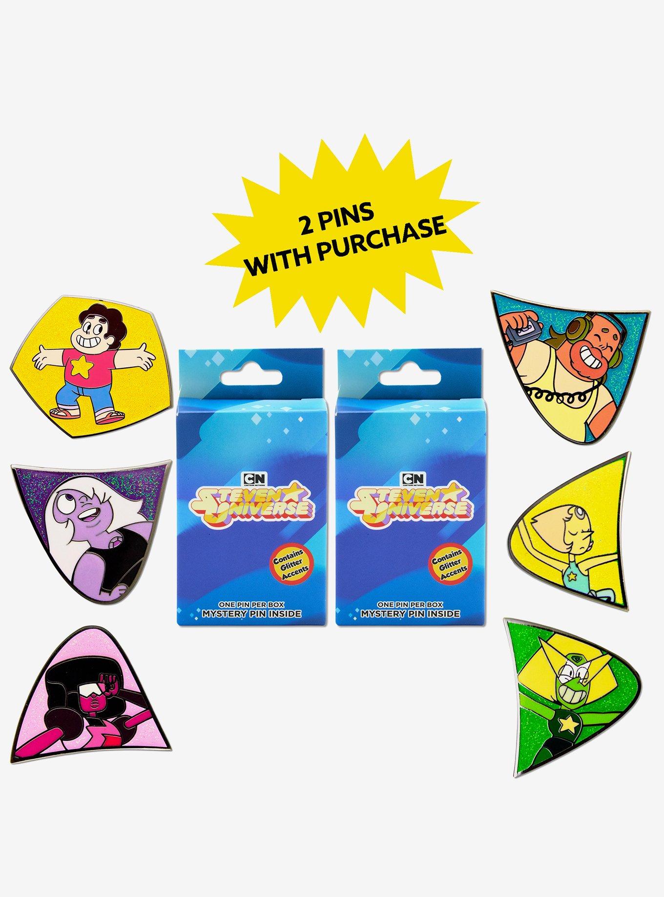 Steven Universe Star Puzzle Mystery Enamel Pin Blind Box Series 2 Pack, , hi-res